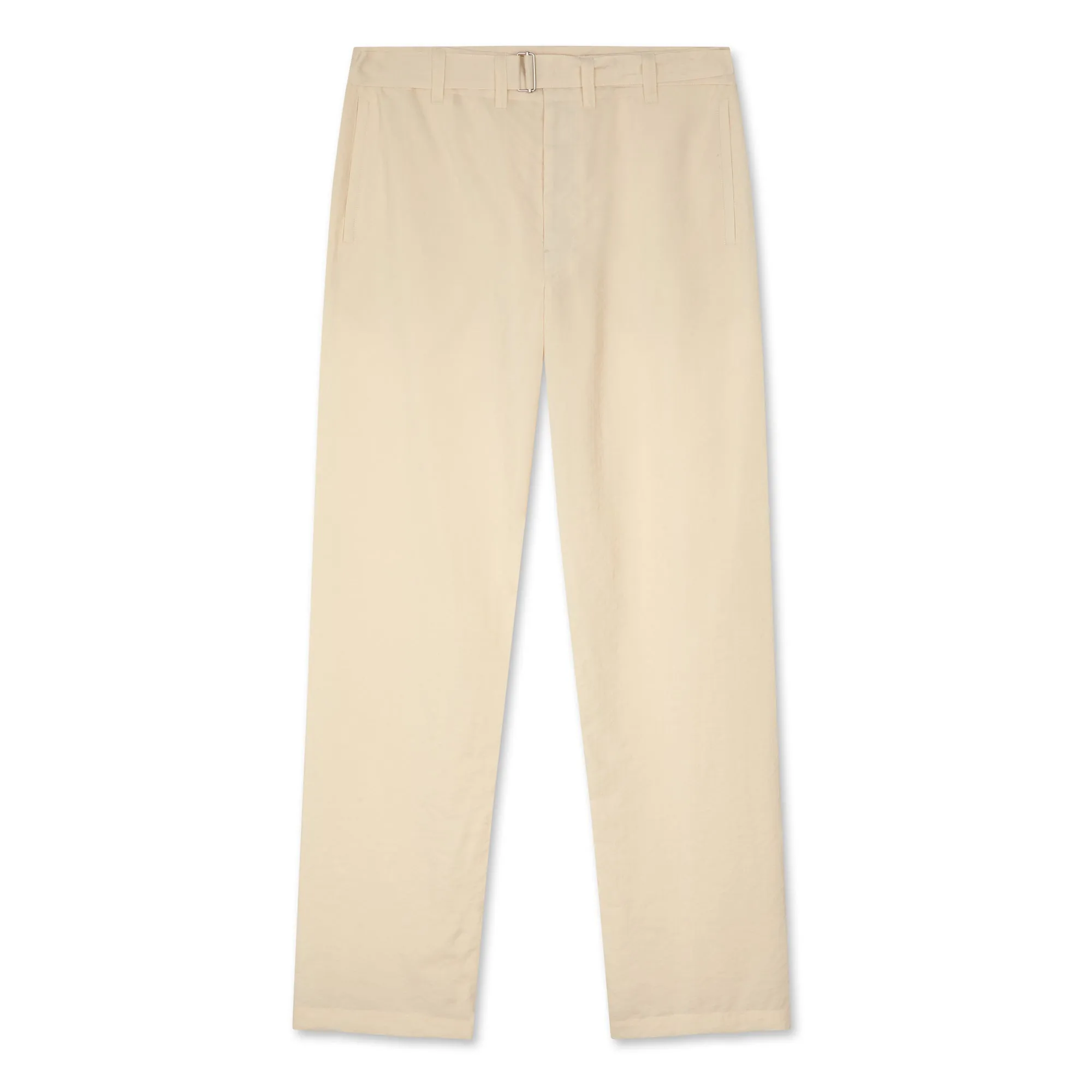 Lemaire Women’s Soft Belted Pant  Light Cream