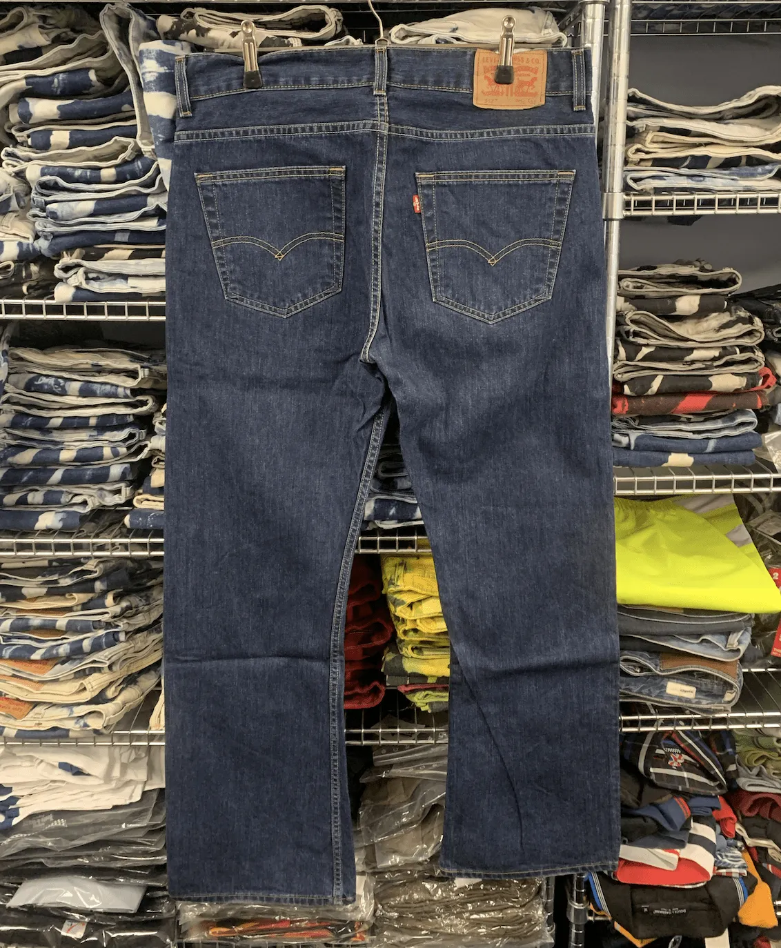 Levi's 512 blue jeans 36 waist Bootcut