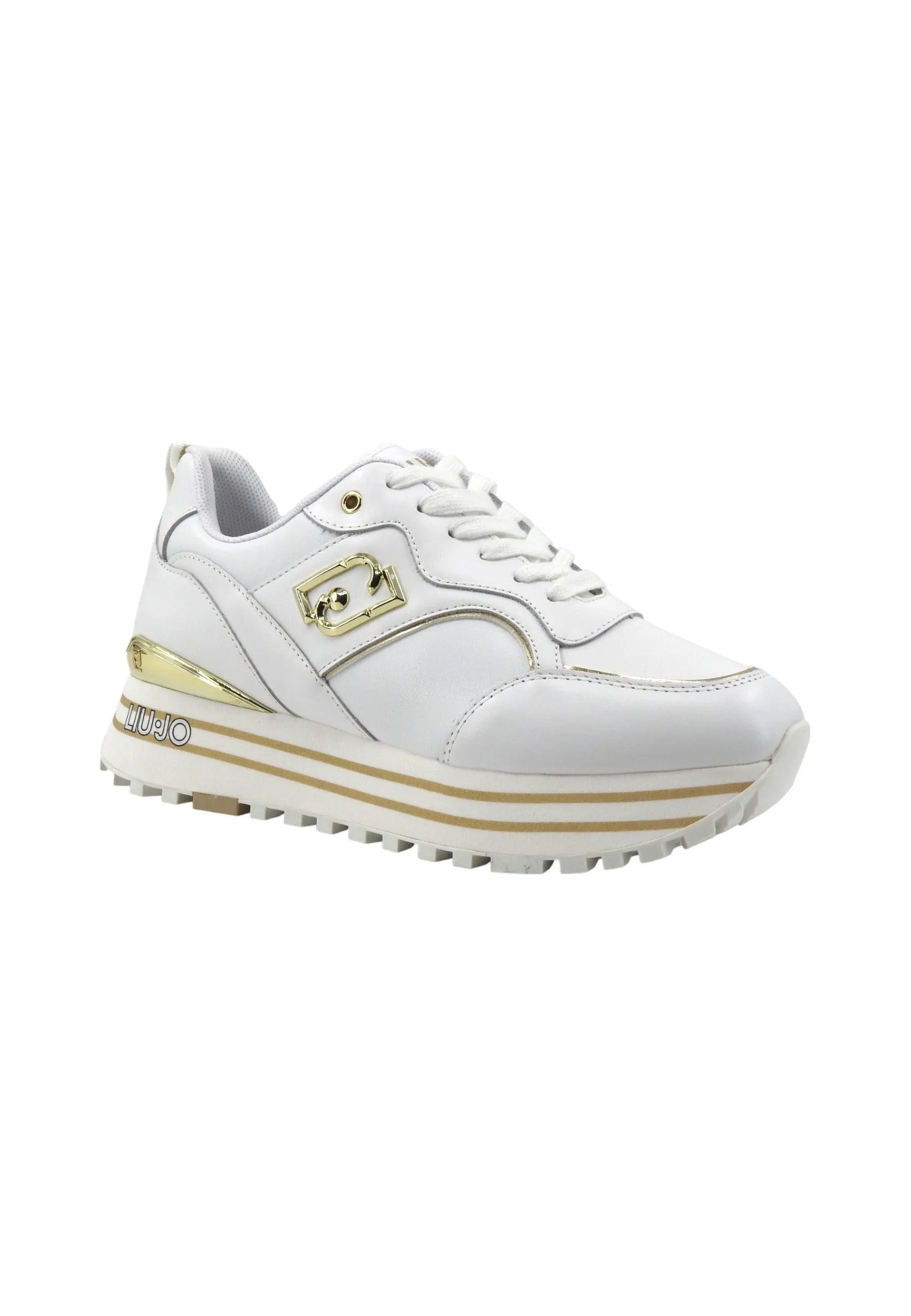 LIU JO Maxi Wonder 73 Sneaker Donna White BA4059P0102