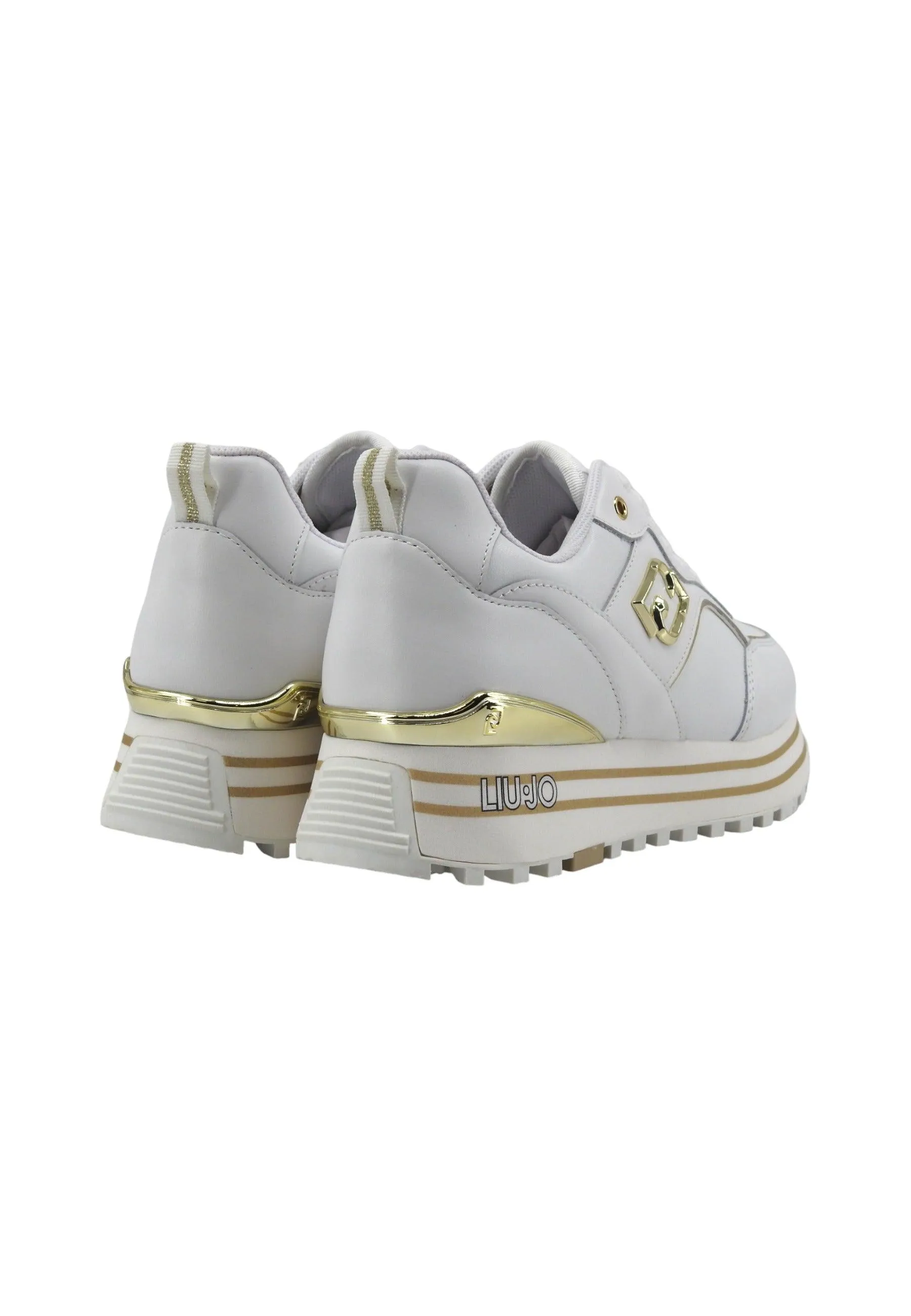 LIU JO Maxi Wonder 73 Sneaker Donna White BA4059P0102