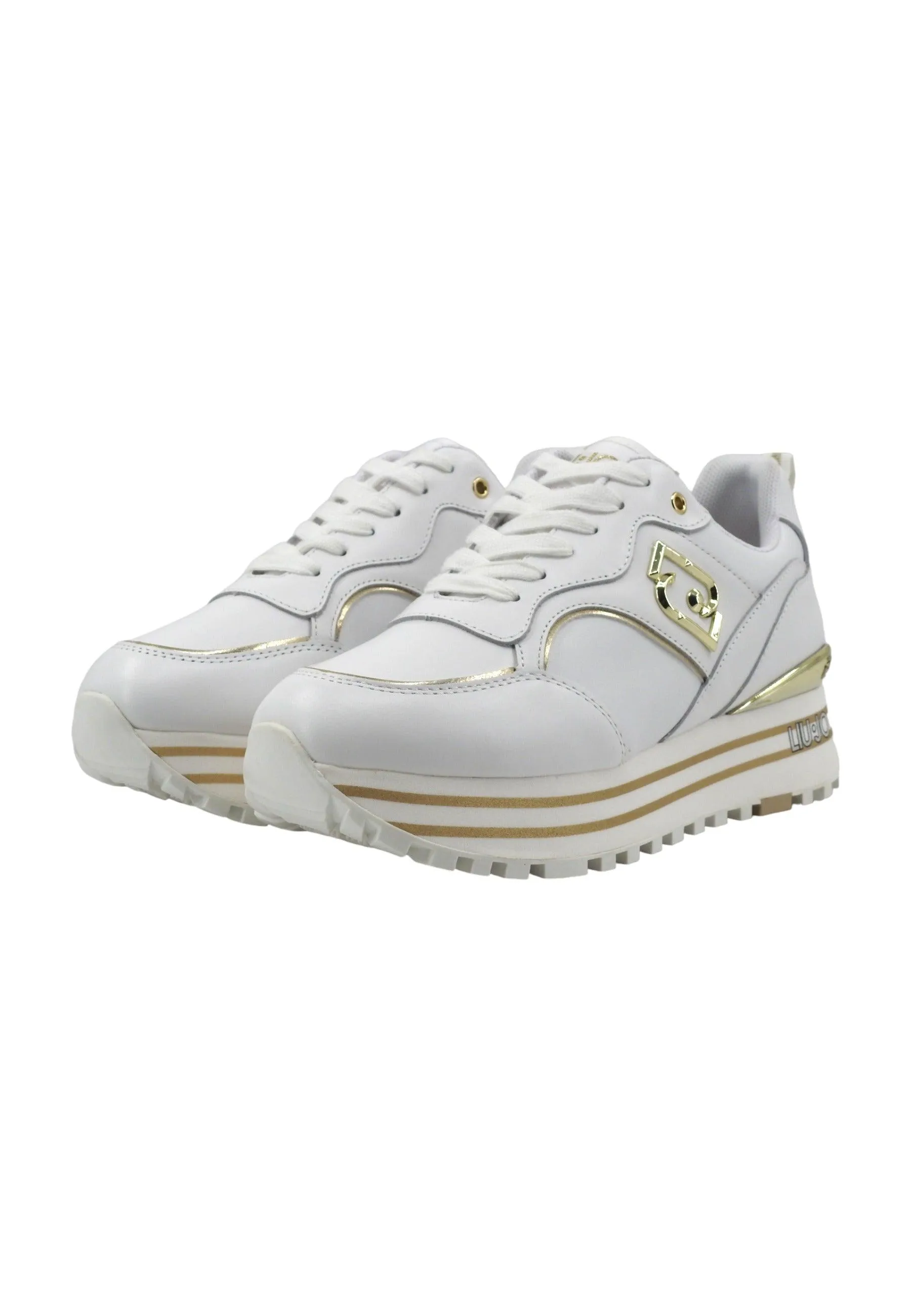 LIU JO Maxi Wonder 73 Sneaker Donna White BA4059P0102