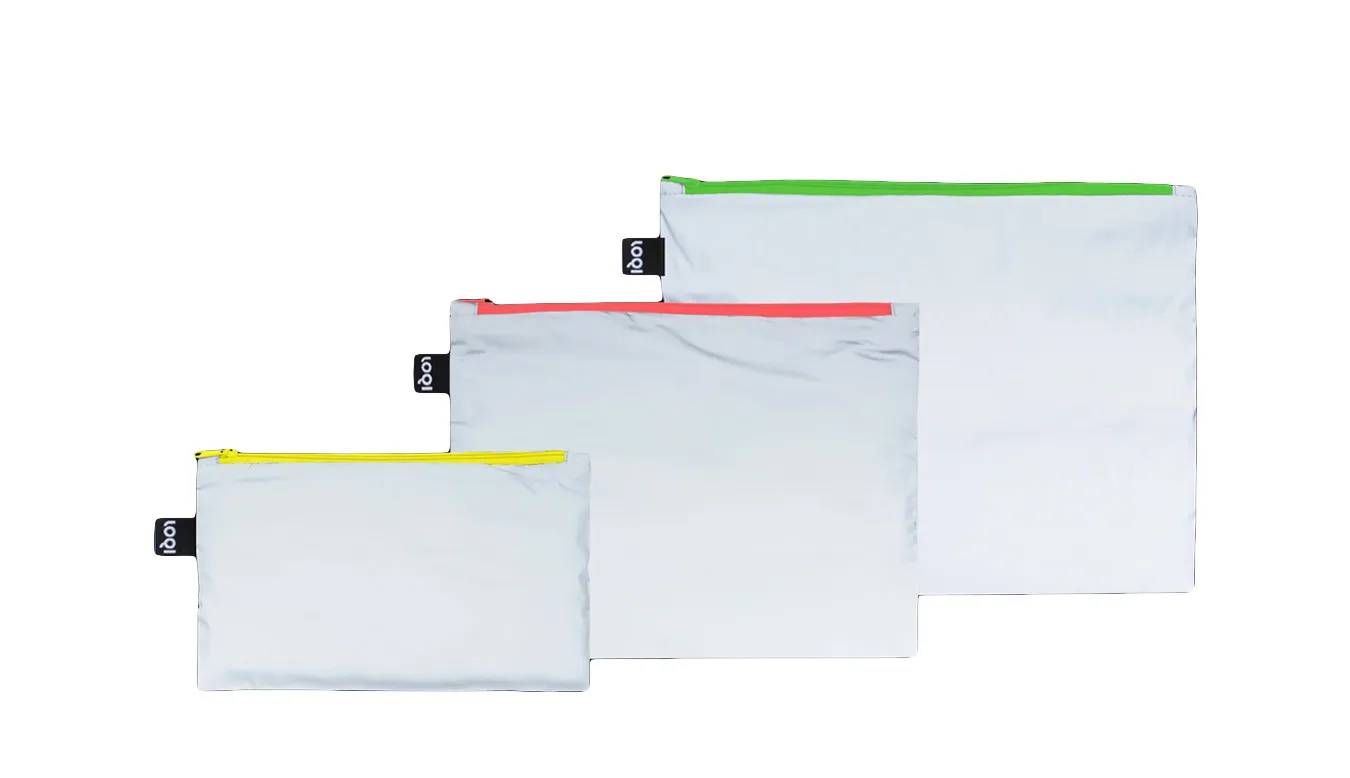 Loqi Neon Reflective Zip Pockets