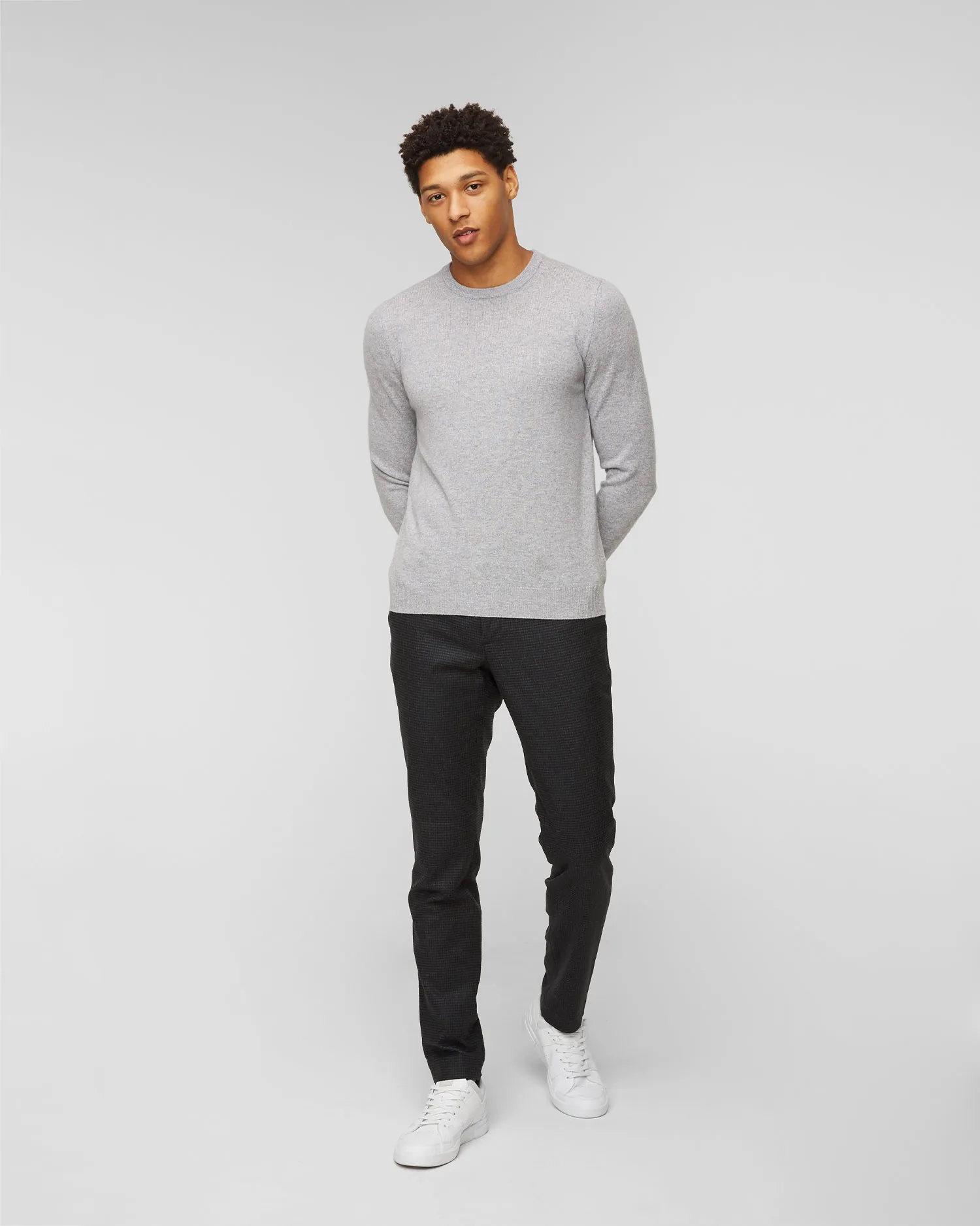 LORENZONI CREW NECK cashmere sweater 00127610L-200