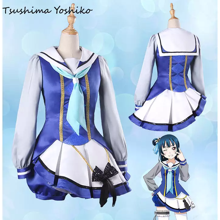 Lovelive Sunshine - Aqours costume cosplay dress 9 version