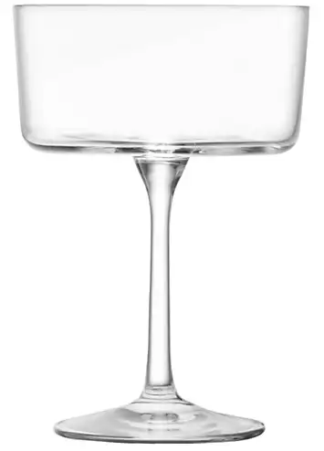 LSA Gio Set of 4 Champagne & Cocktail Glasses | Kaleidoscope