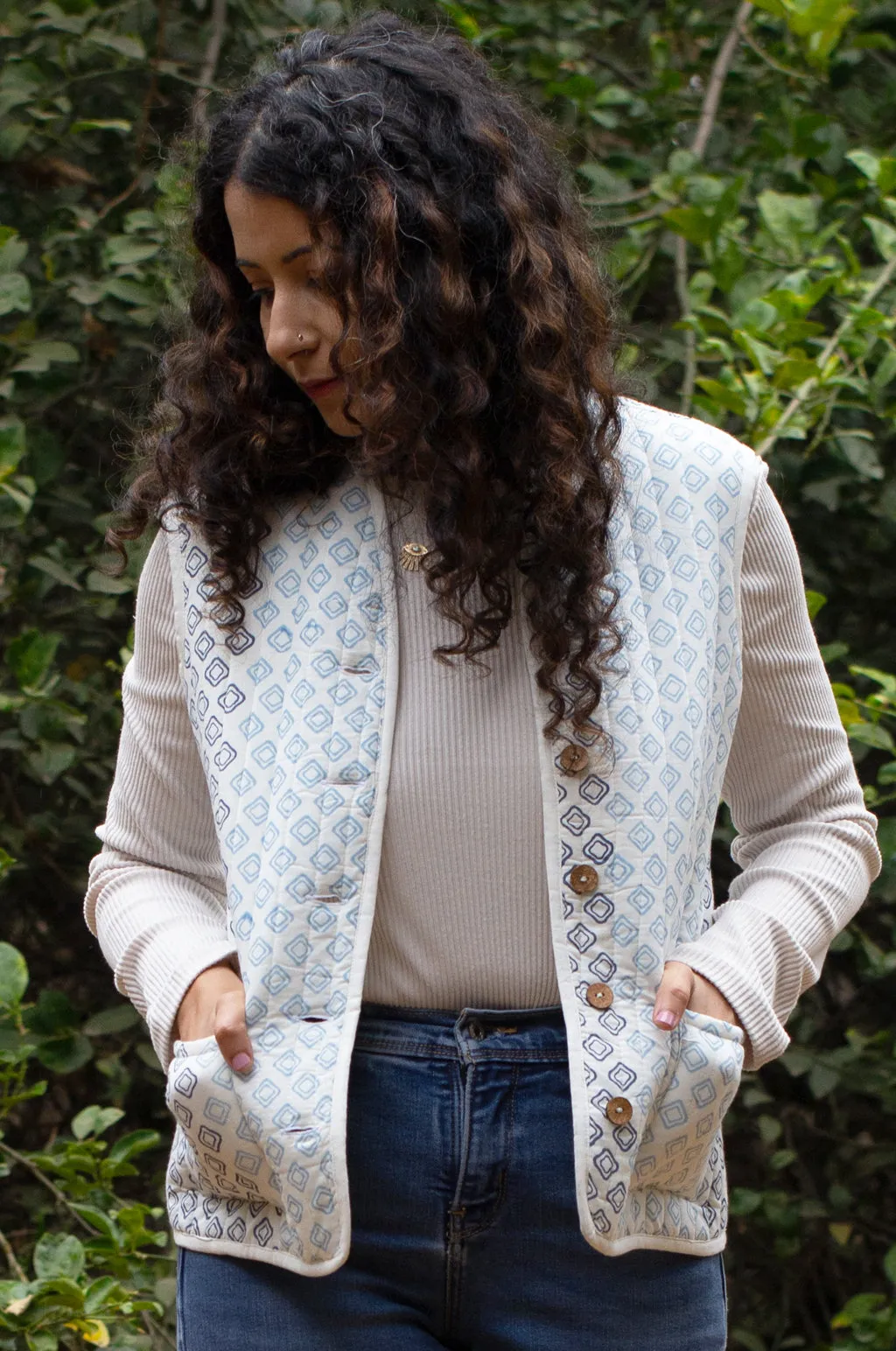 Lumi Quilted Sleeveless Jacket