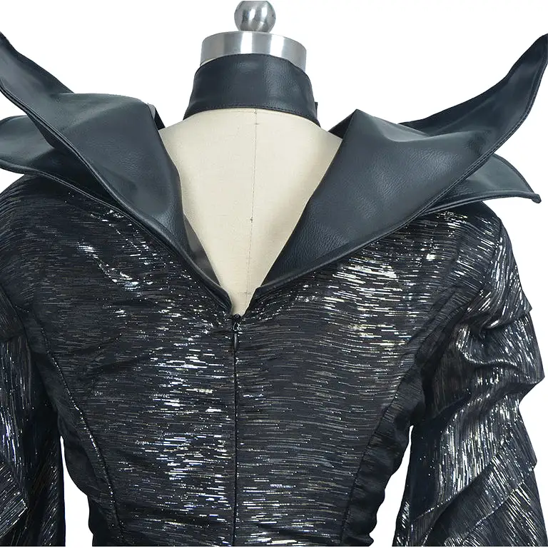 Maleficent Angelina Jolie Witch dress cosplay costume