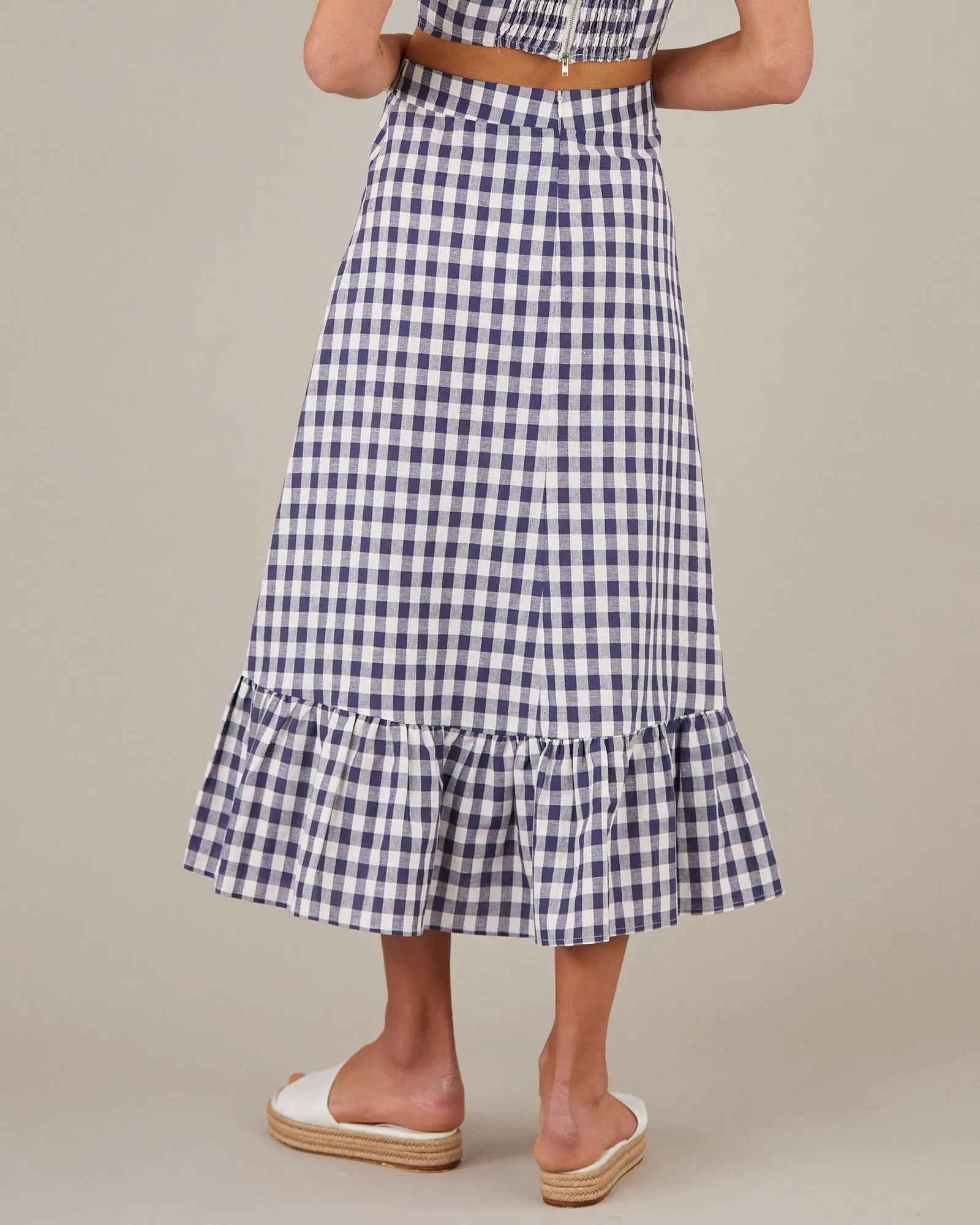 Mallee Gingham Skirt