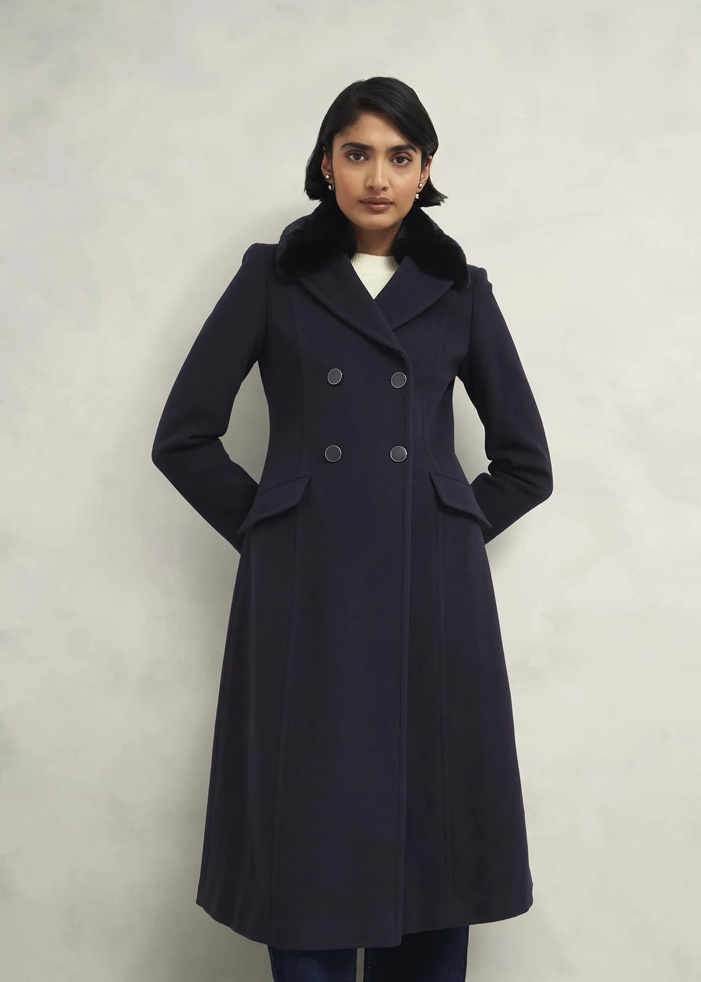 Marlene Wool Blend Coat 