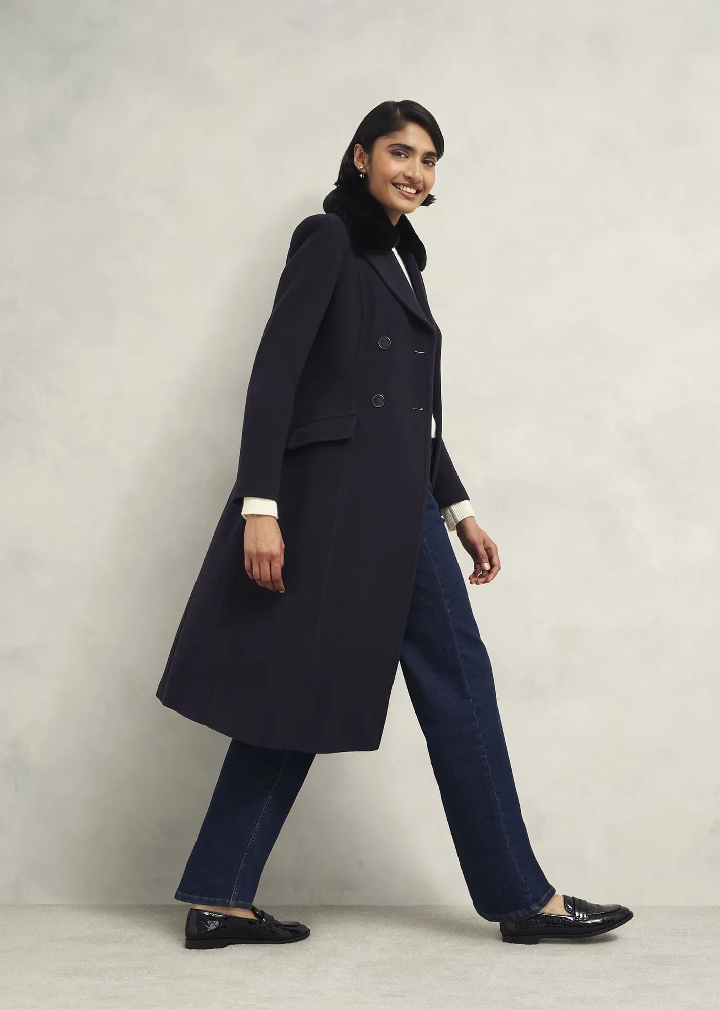 Marlene Wool Blend Coat 