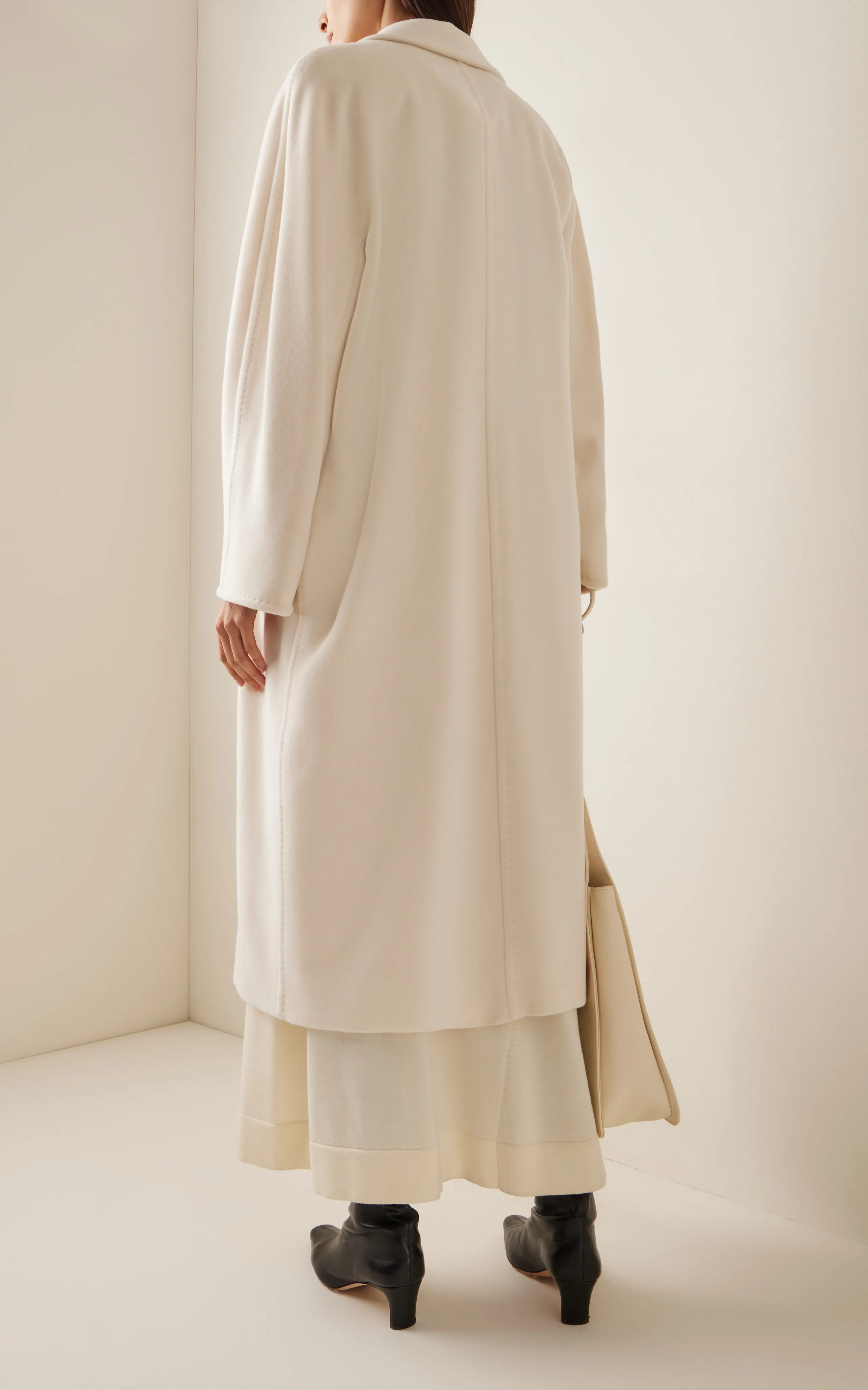 Max Mara Icon Oversized Double-Breasted Wool-Cashmere Coat