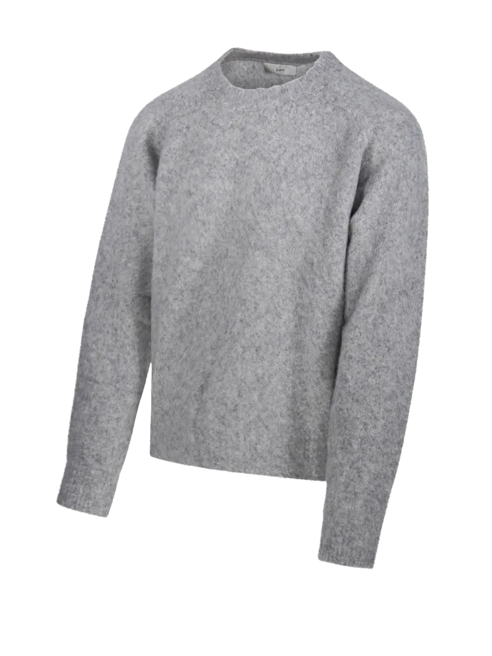 MEN DUNST GREY WOOL SHAGGY DOG SWEATER