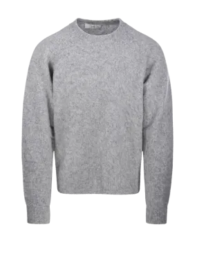 MEN DUNST GREY WOOL SHAGGY DOG SWEATER