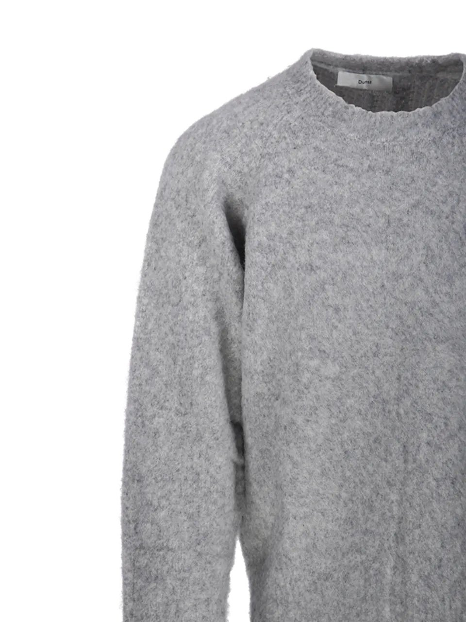 MEN DUNST GREY WOOL SHAGGY DOG SWEATER