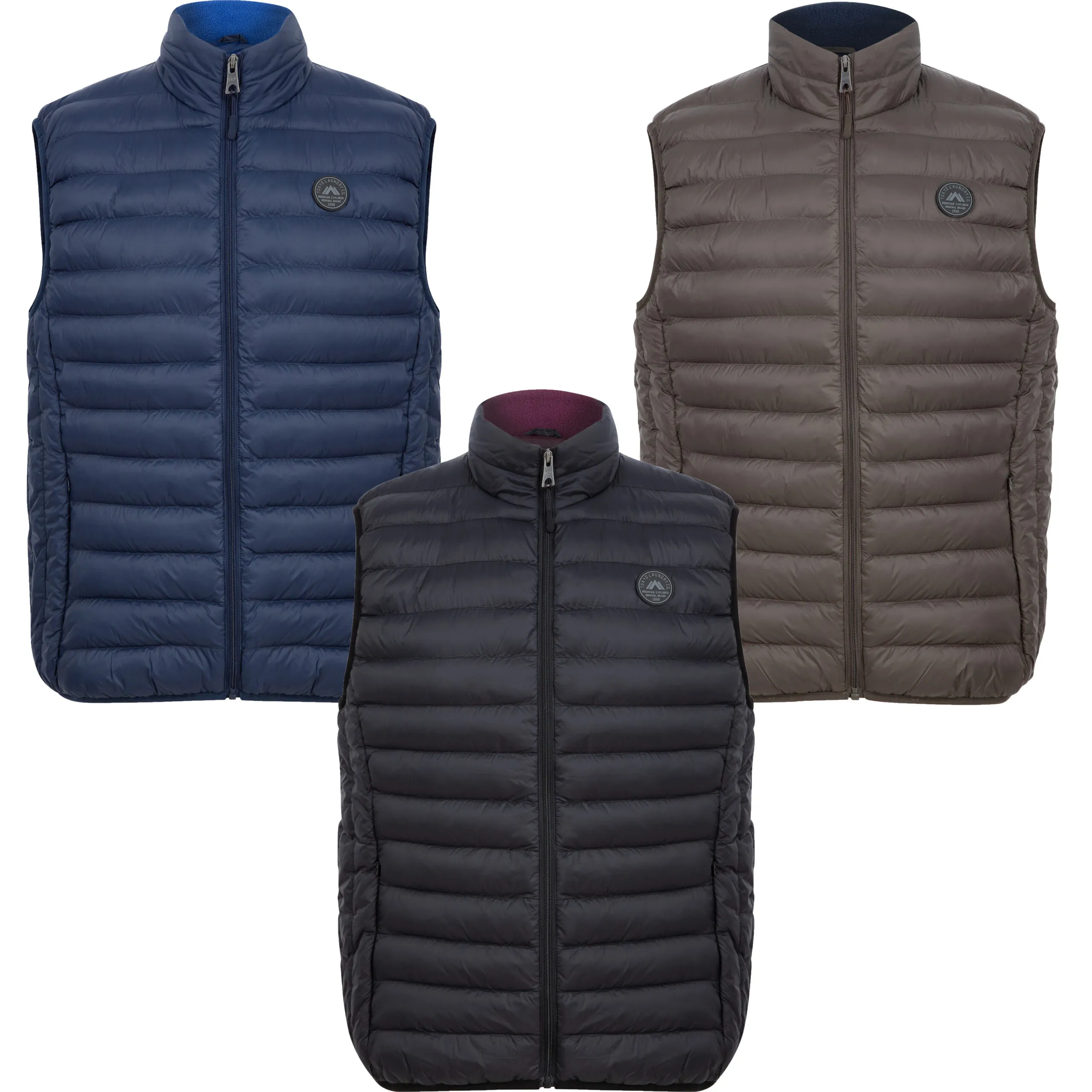 Men’s Padded Gilet Sleeveless Puffer Jacket Bodywarmer