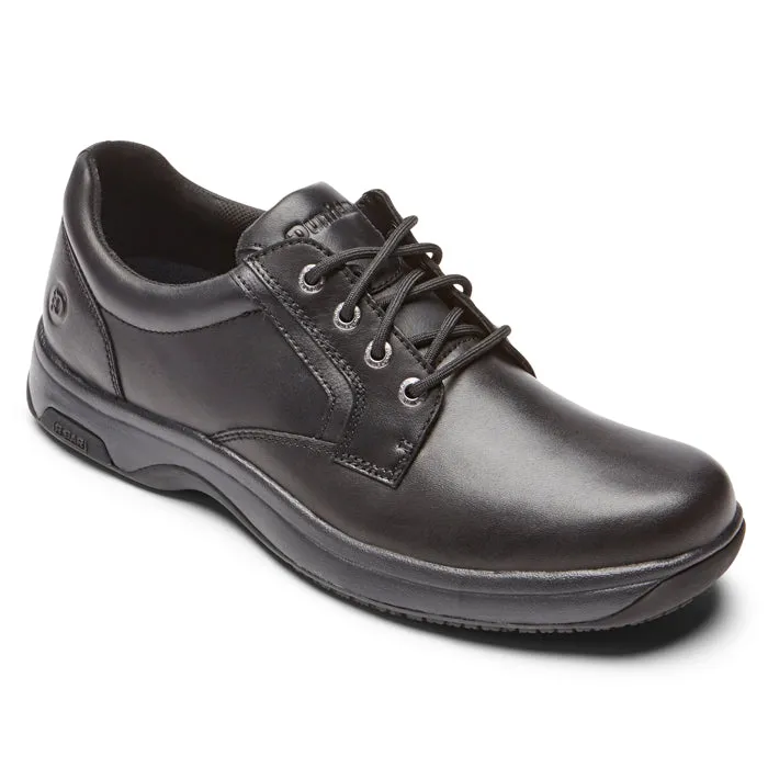 Mens Dunham 8000 Service Plain Toe Oxfords Black