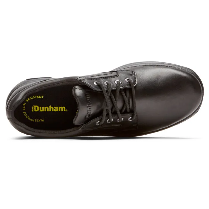 Mens Dunham 8000 Service Plain Toe Oxfords Black