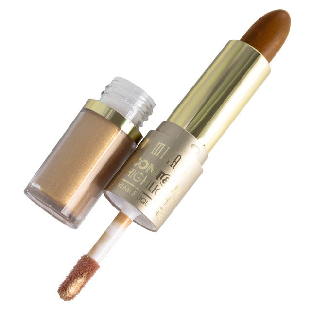 Milani Contour Highlight Cream And Liquid Duo