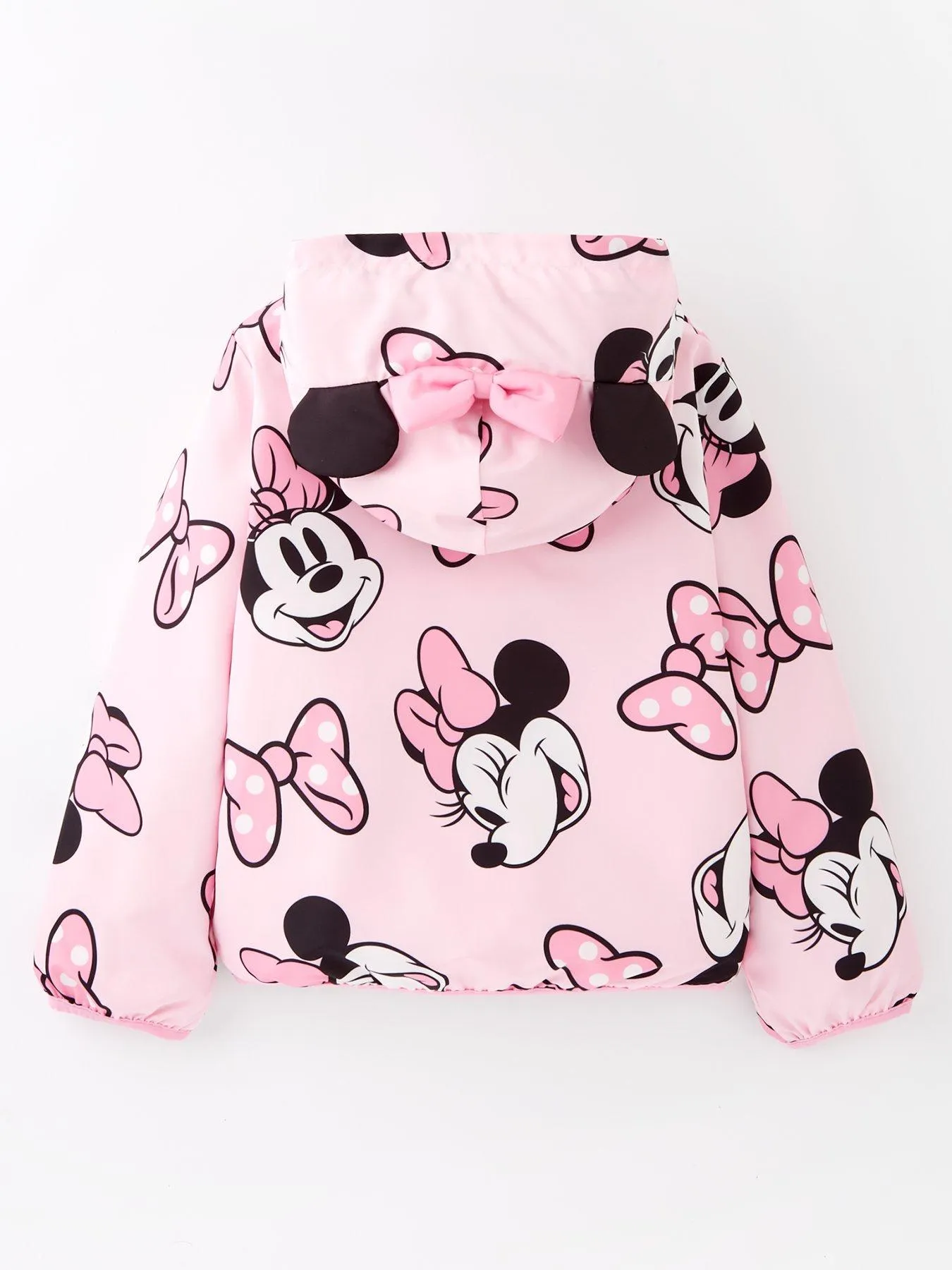 Minnie Mouse Disney Minnie Mouse Hood Detail Lightweight Jacket - Pink