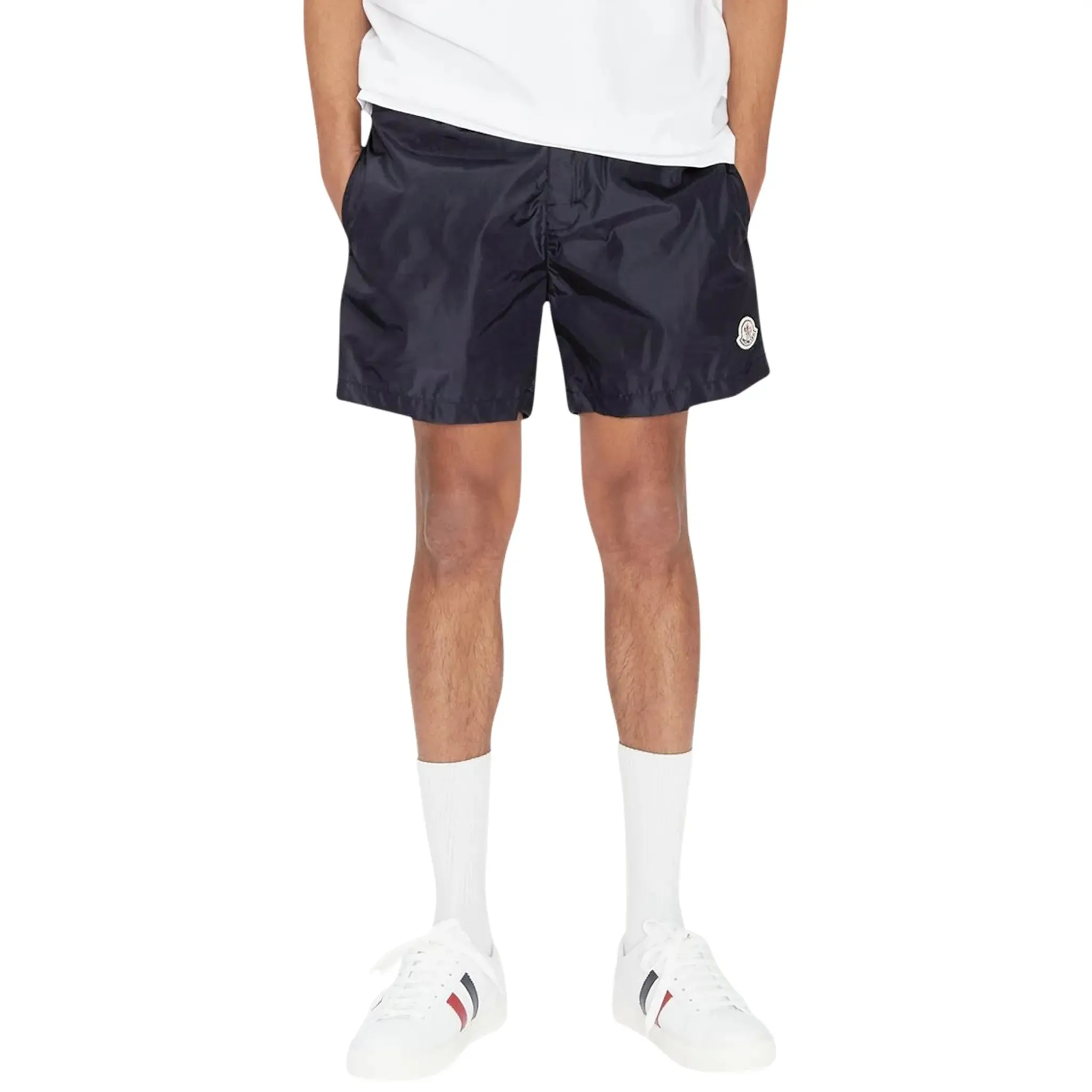 Moncler Navy Blue Swim Shorts