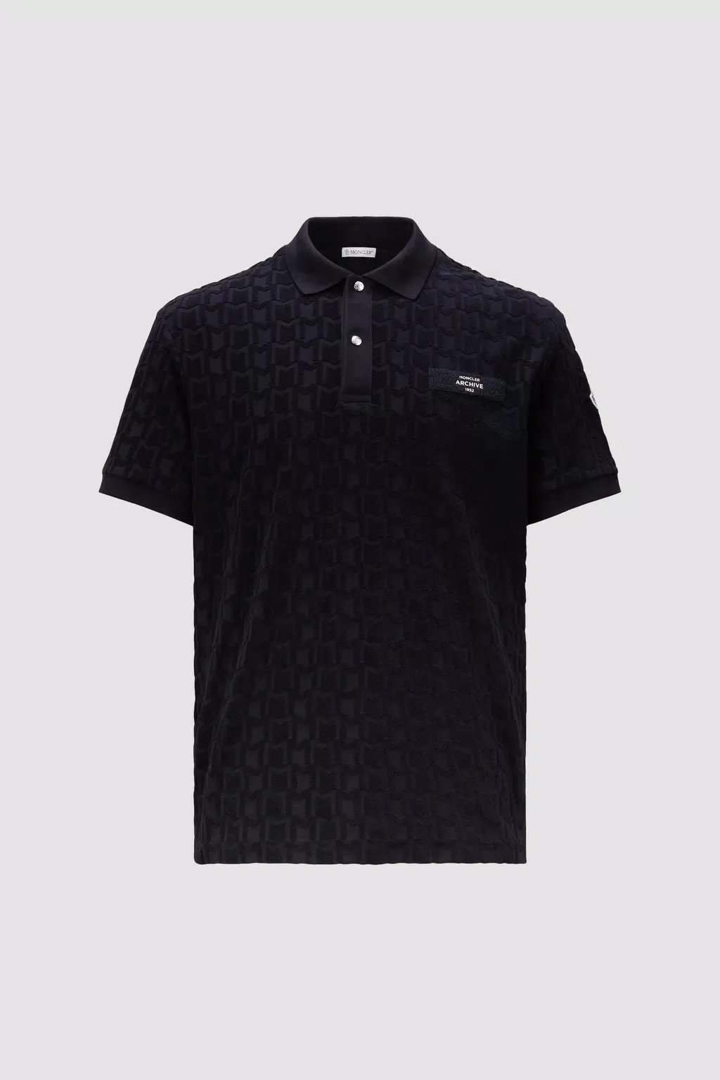 MONCLER  |Terrycloth Polo Shirt