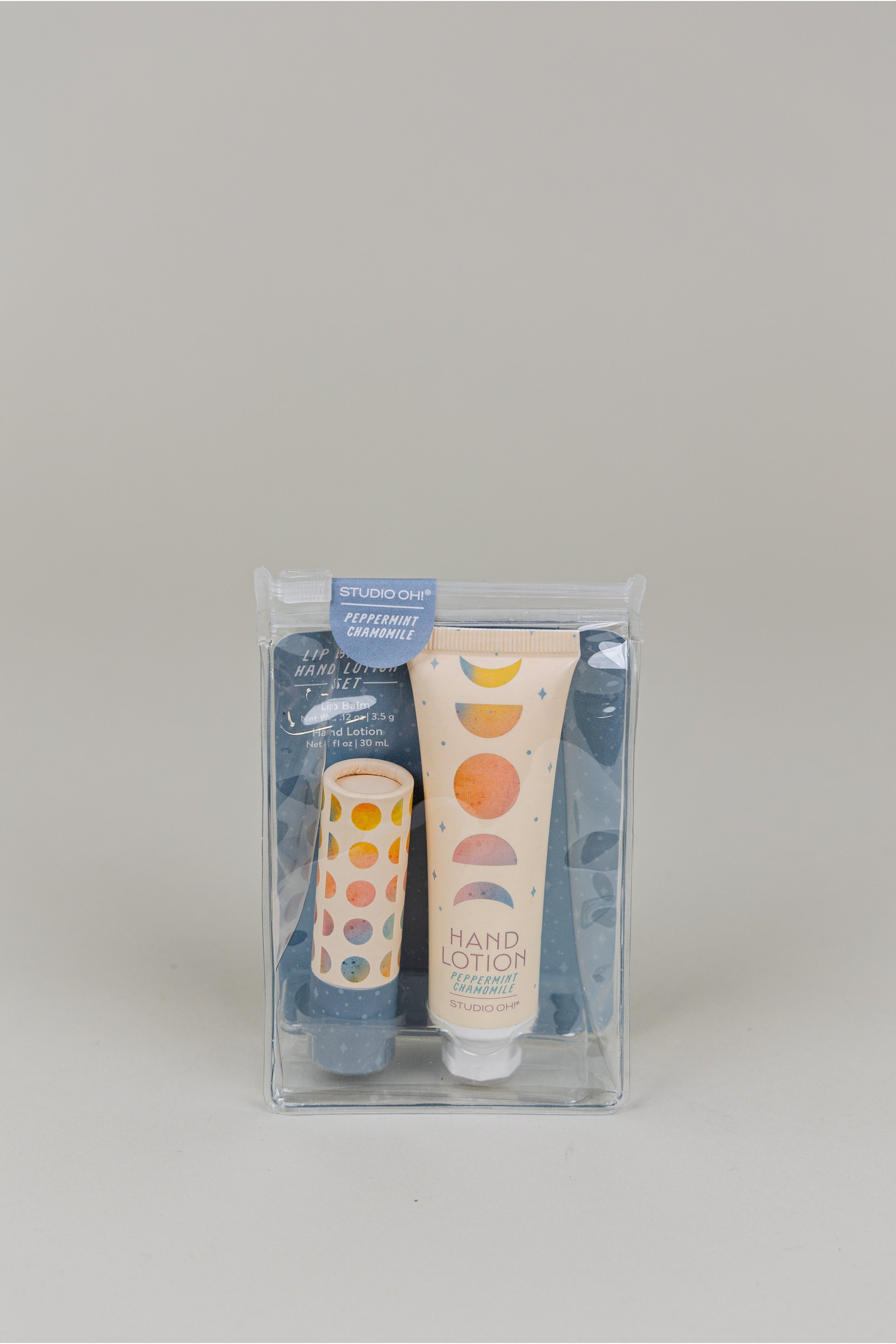 Moon Phases Lip Balm Lotion Set