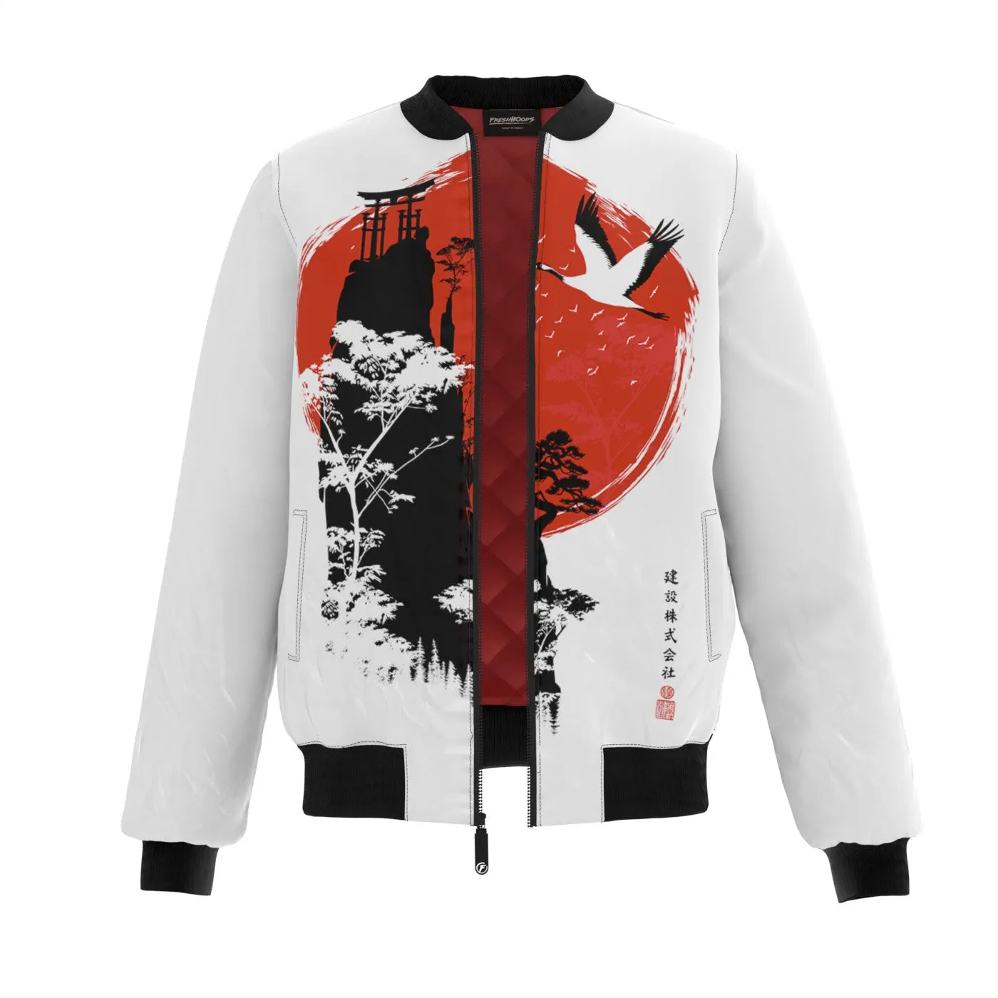 Mountain Torii Bomber Jacket