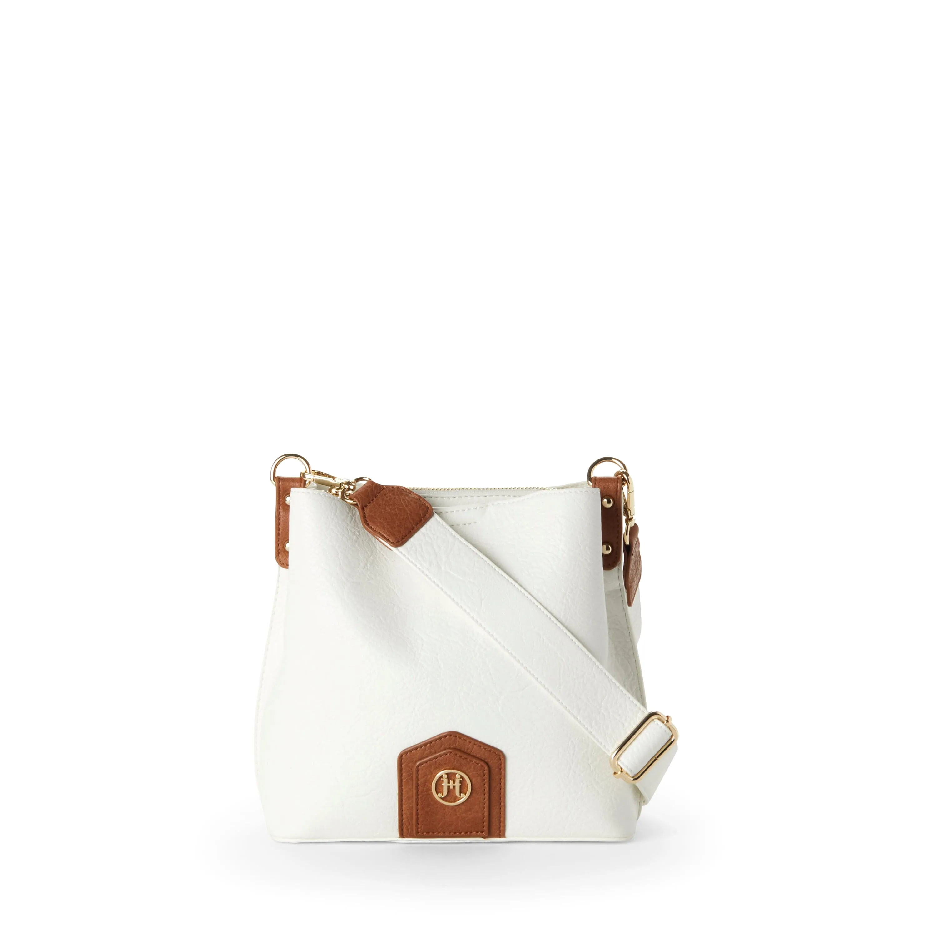 Naomi Vegan Leather Bucket Crossbody | Multiple Colours