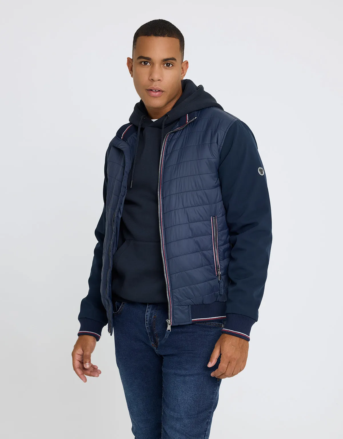 Navy Blue Lightweight Jacket - Yorka