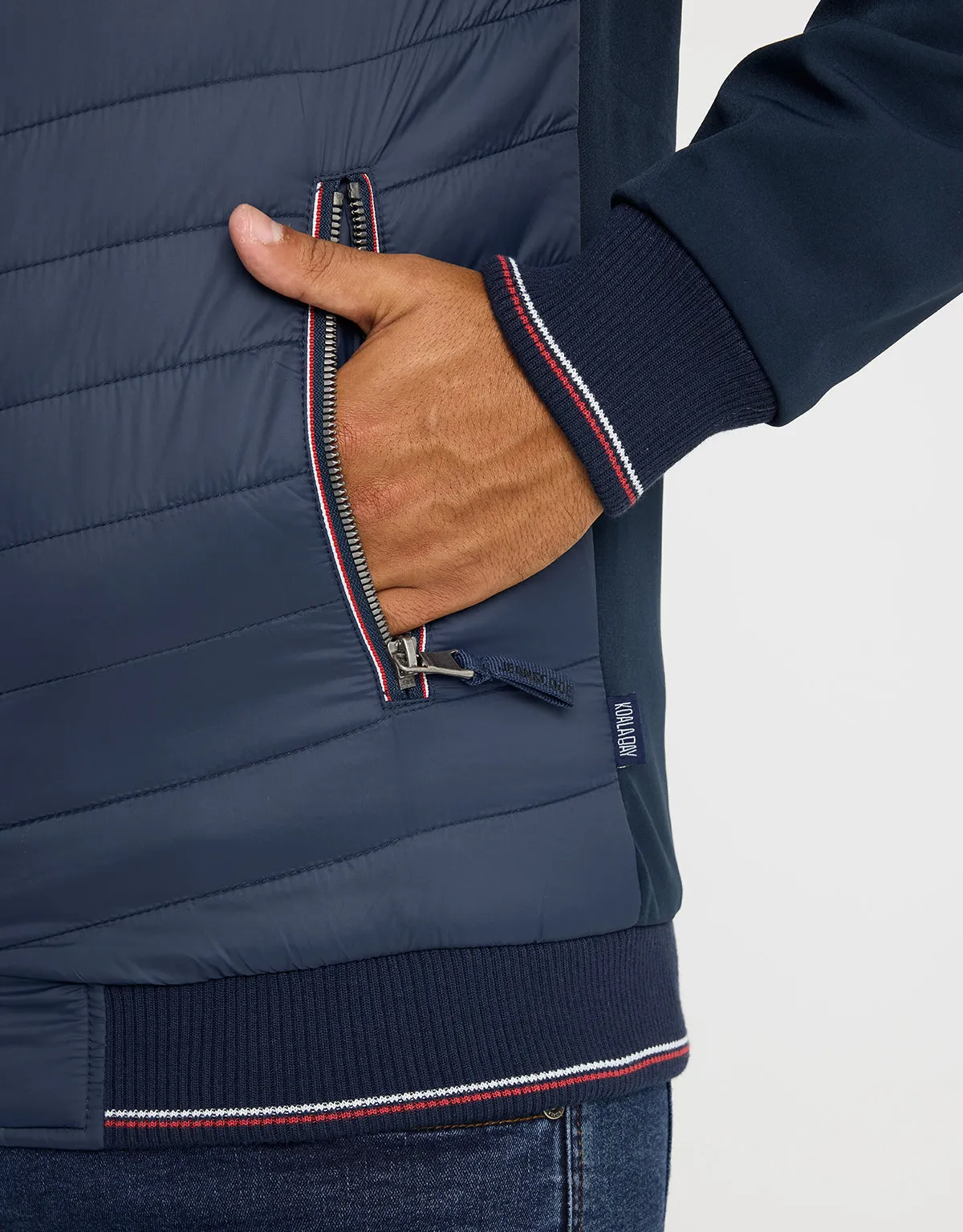 Navy Blue Lightweight Jacket - Yorka