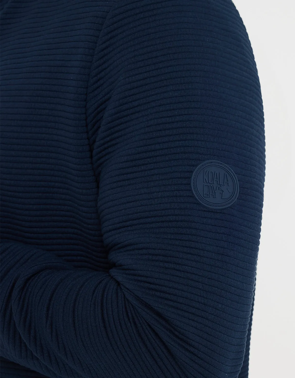 Navy Blue Zip Jacket - Tigio