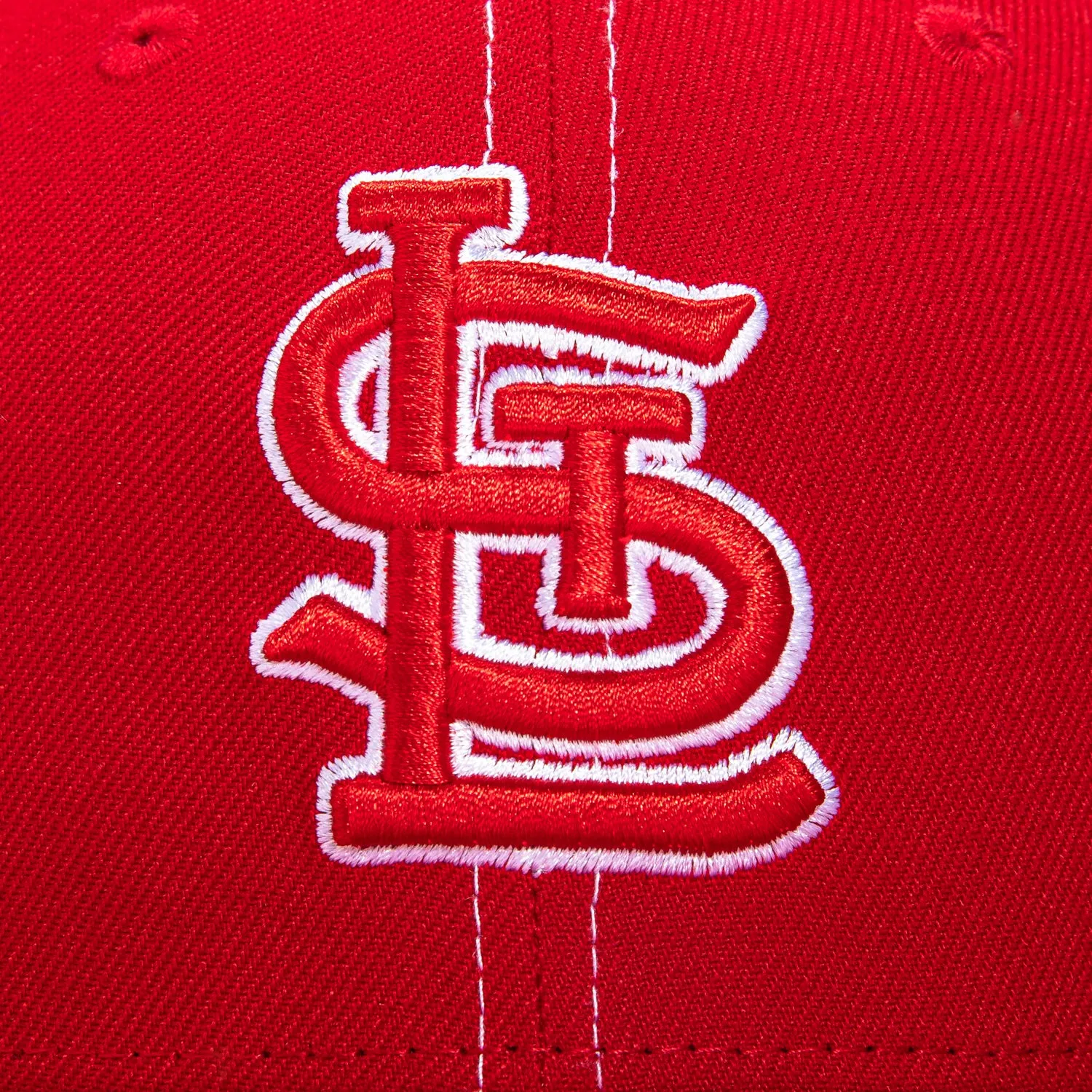 New Era 59Fifty Contrast Stitch St. Louis Cardinals 30th Anniversary Patch Hat - Red, White