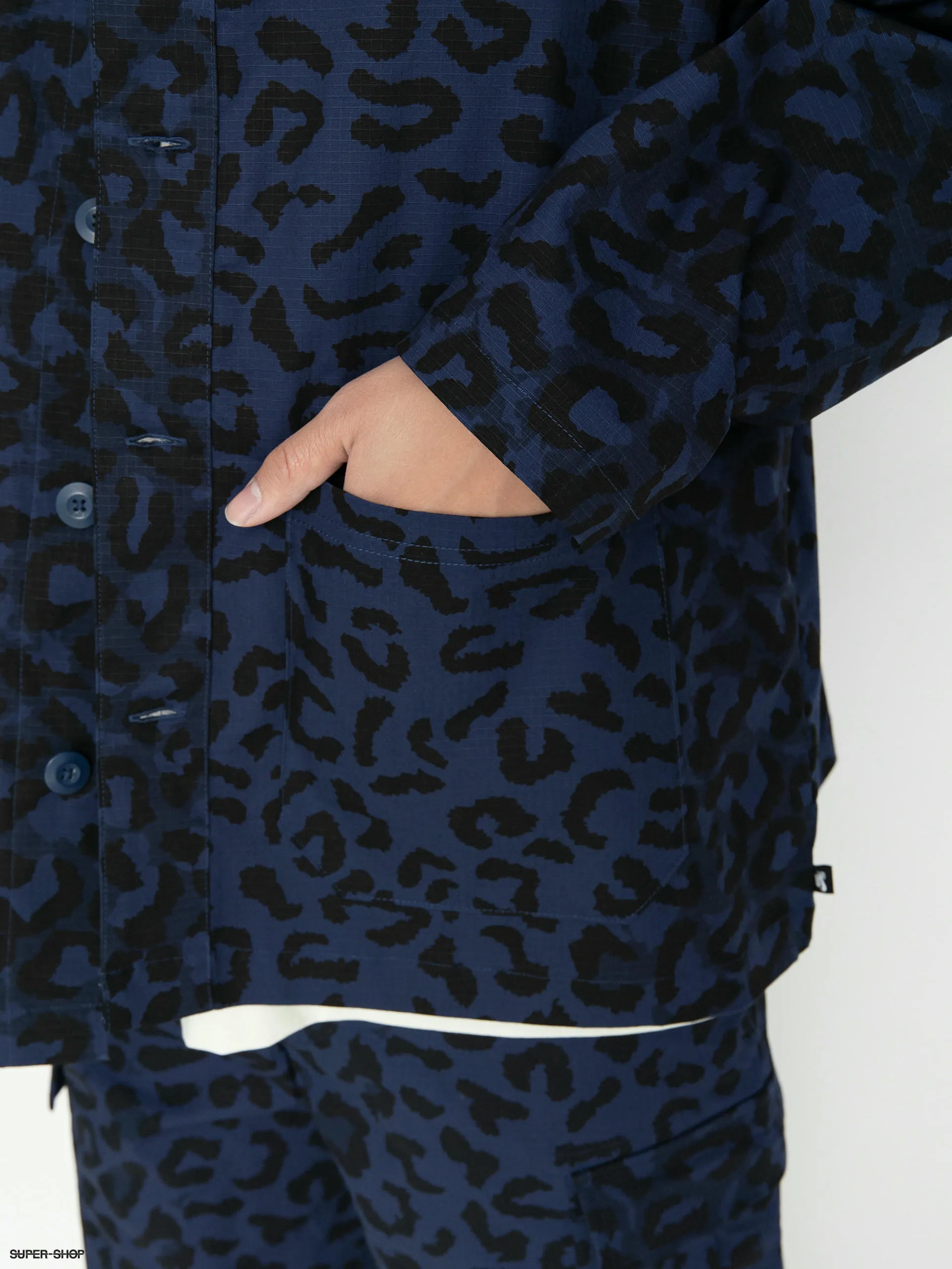 Nike SB Chore Aop Jacket (midnight navy/white)