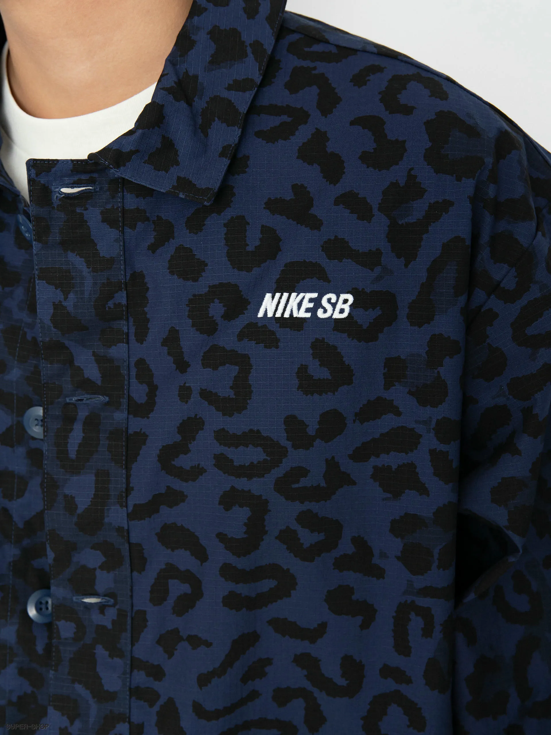 Nike SB Chore Aop Jacket (midnight navy/white)