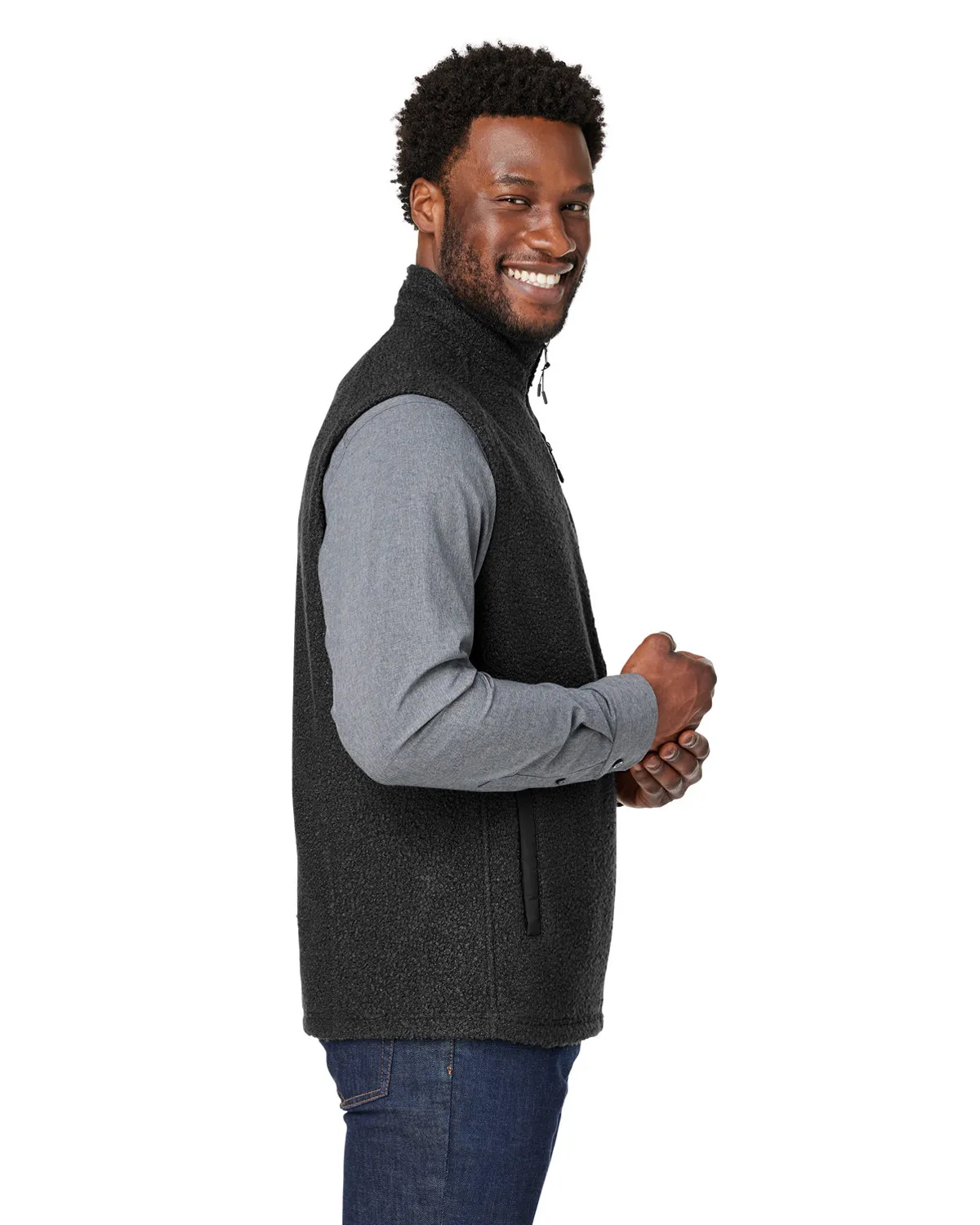 North End NE714 Men's Aura Sweater Fleece Vest