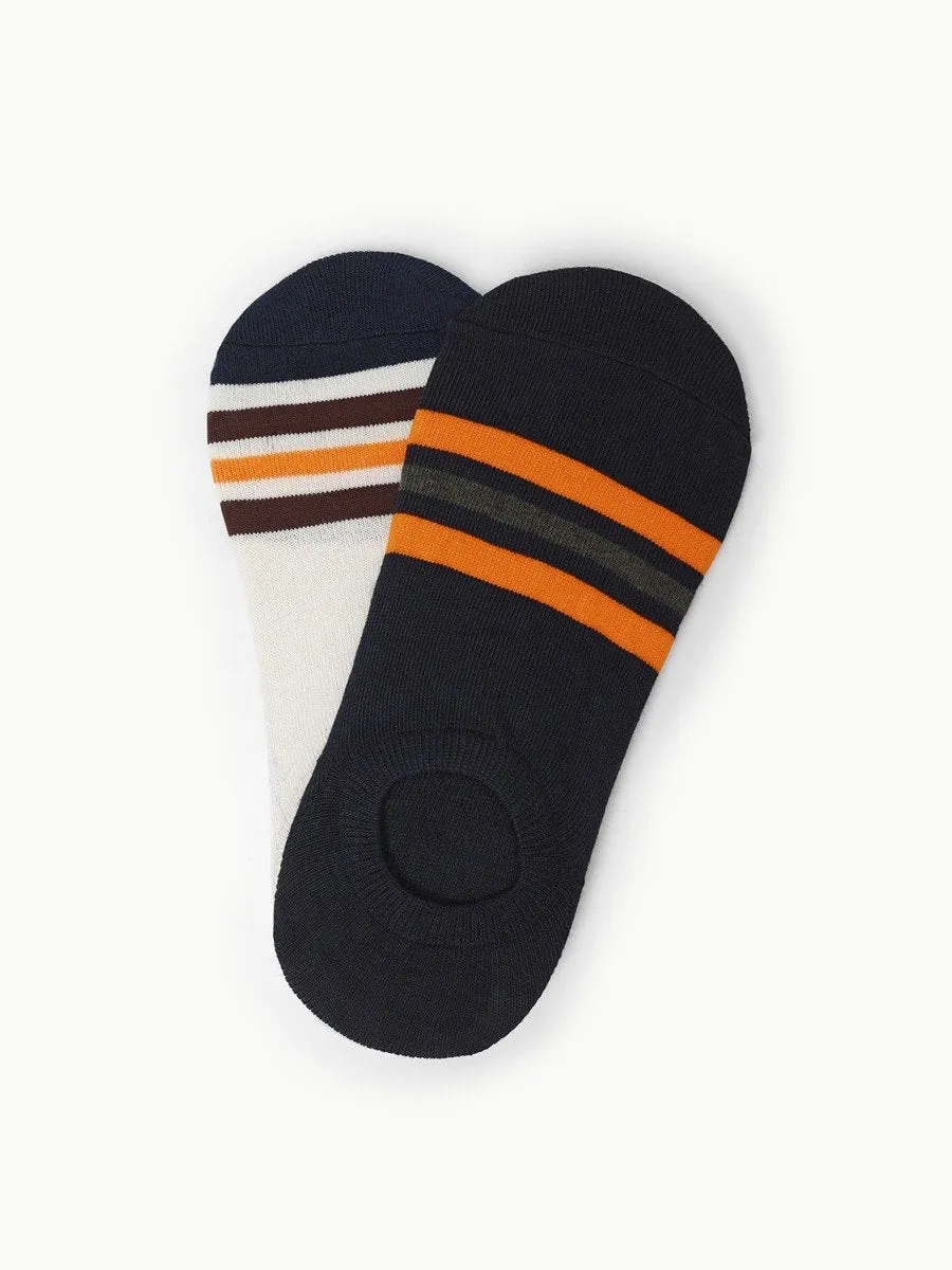 Pack Of 2 Multi Sneaker Socks - FAMSO22-026