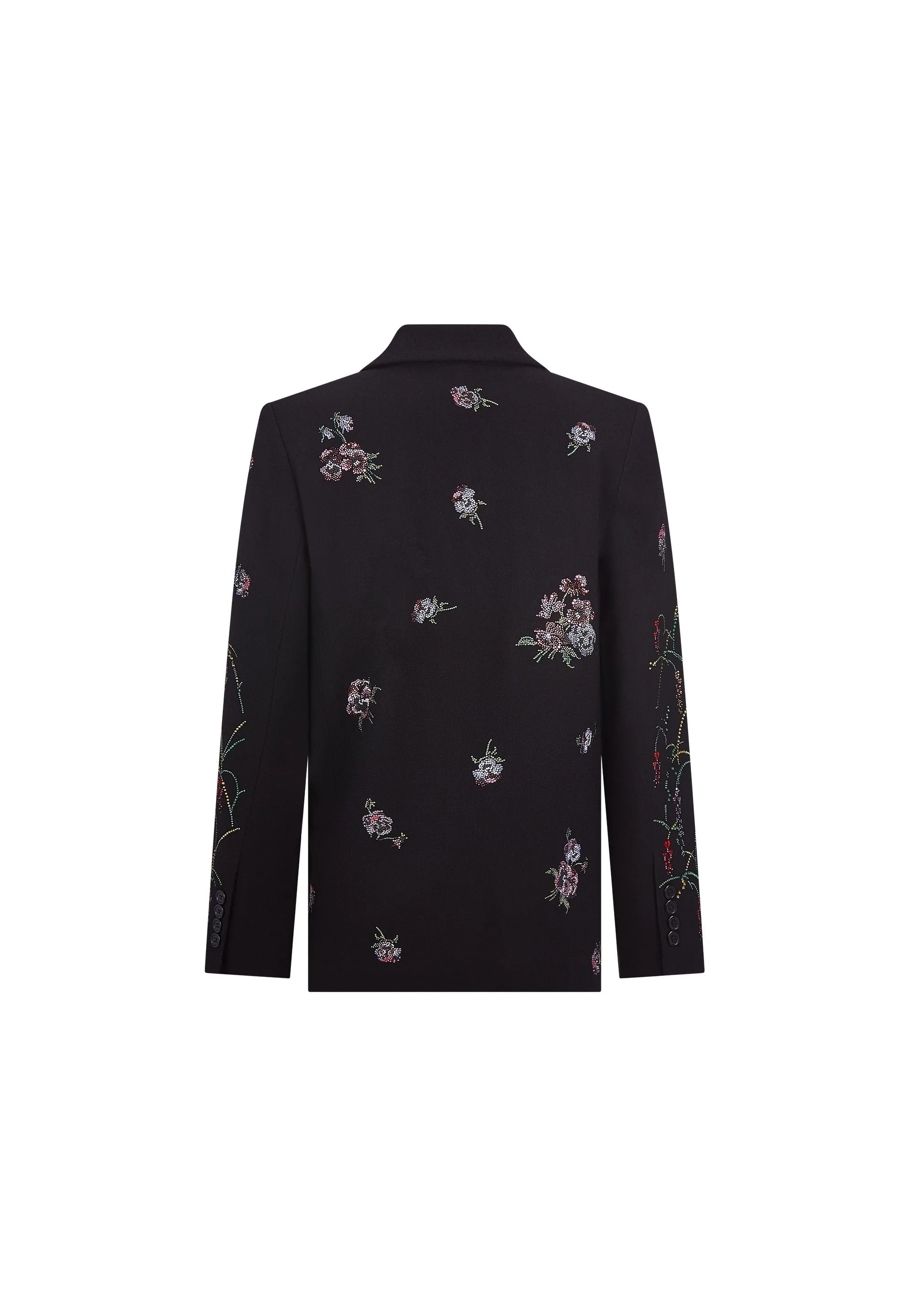 'PANSIES' DOUBLE BREASTED JACKET