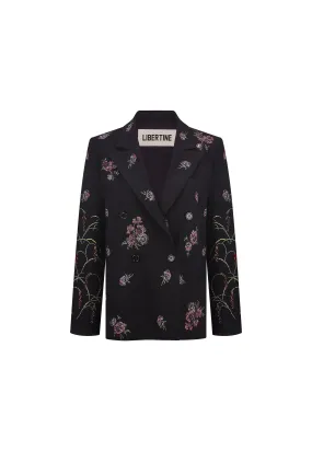 'PANSIES' DOUBLE BREASTED JACKET