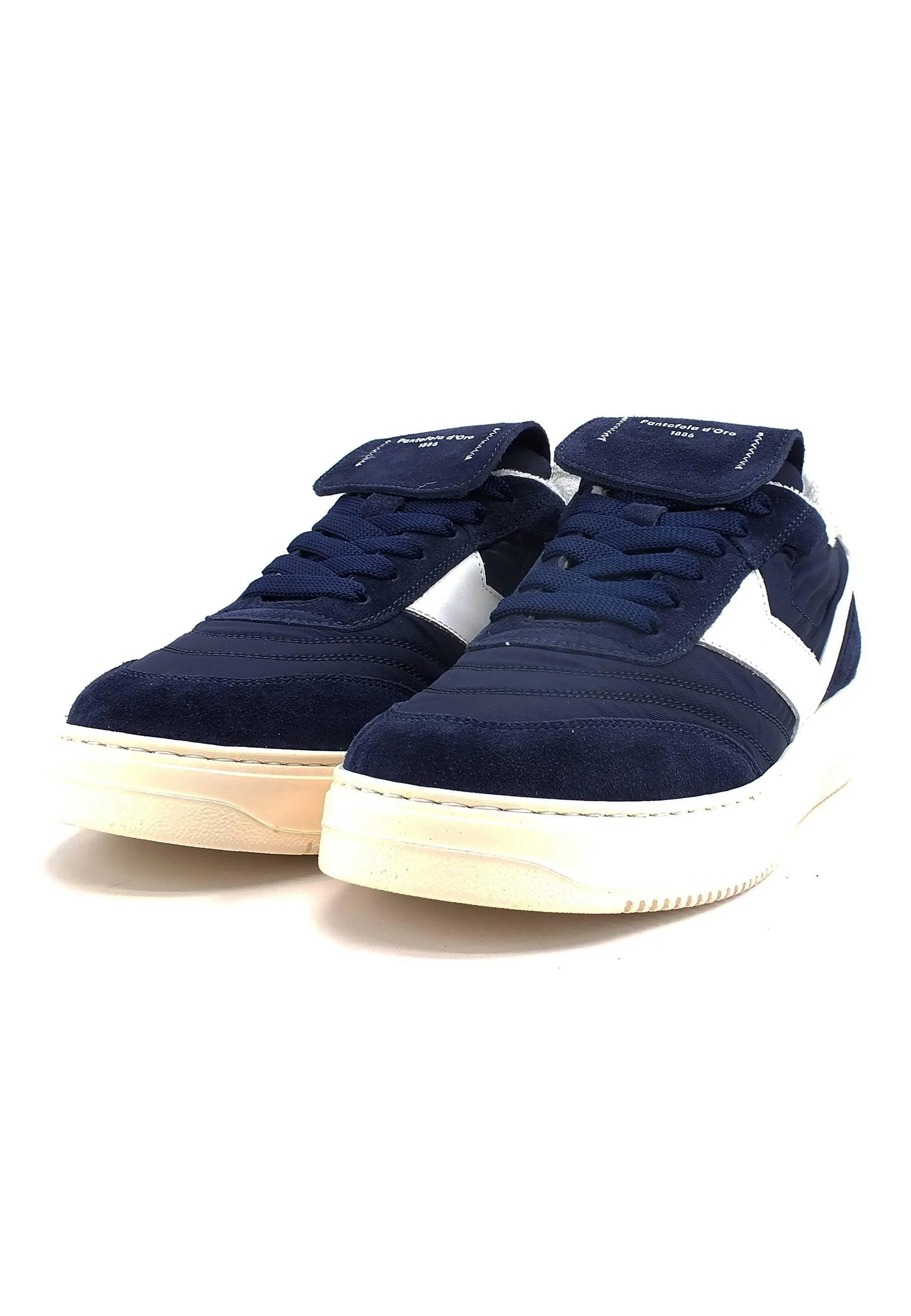 PANTOFOLA D'ORO Sneaker Uomo Navy Bianco Lime PDL2WU