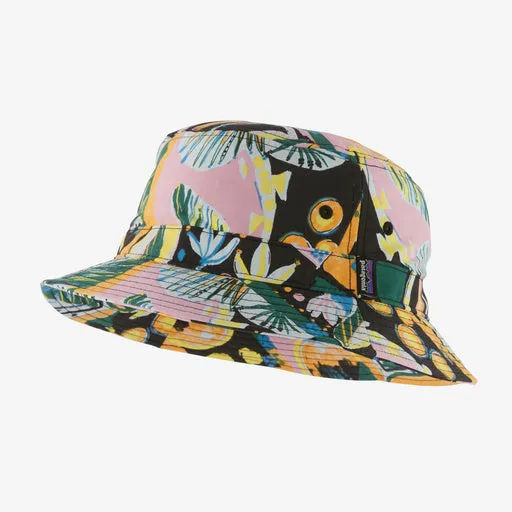 Patagonia Wavefarer Bucket Hat -  Island Seeds: Milkweed Mauve