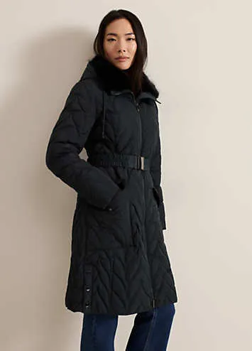 Phase Eight Hollie Midi Puffer Coat