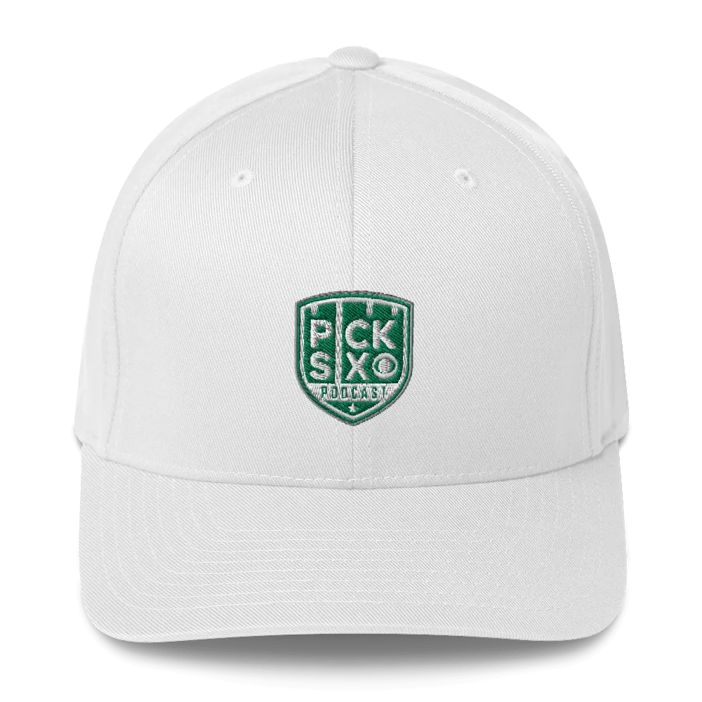 Pick Six Podcast Logo Embroidered Hat