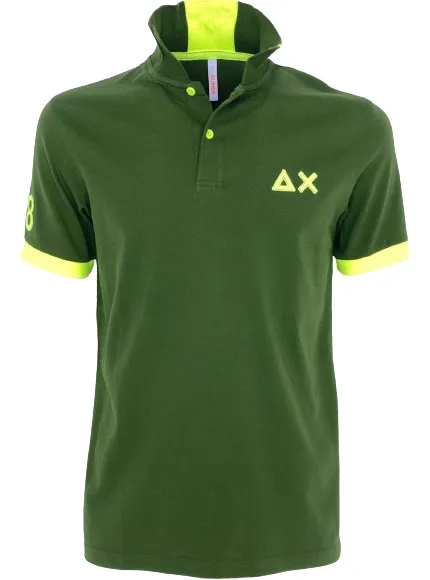 POLO UOMO VERDE MILITARE