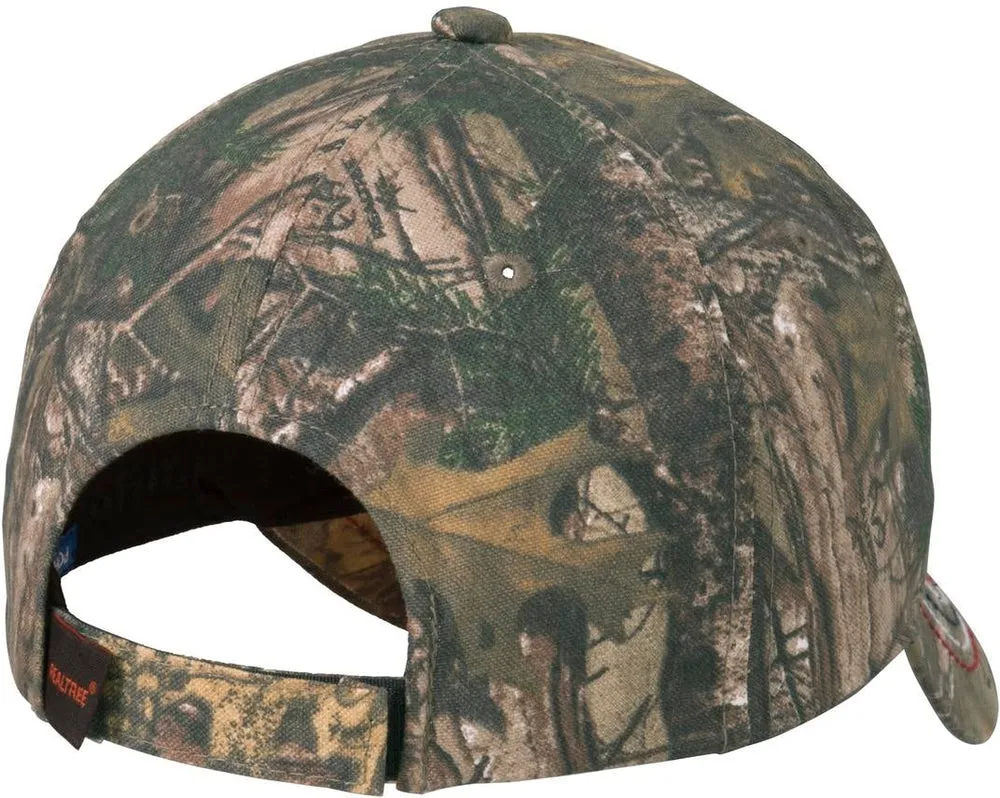 Port Authority Americana Contrast Stitch Camouflage Cap