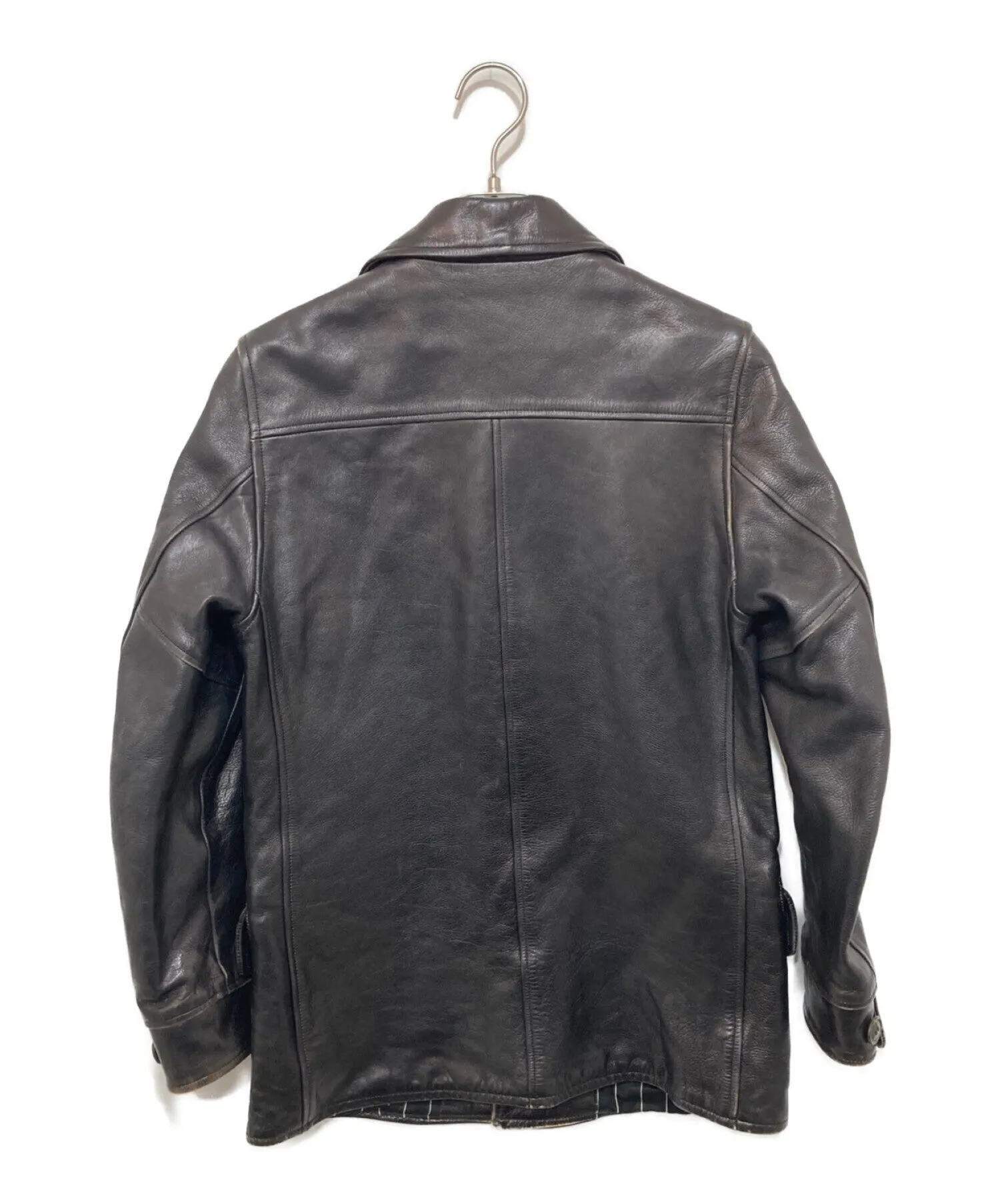 [Pre-owned] WACKO MARIA Leather Car Coat