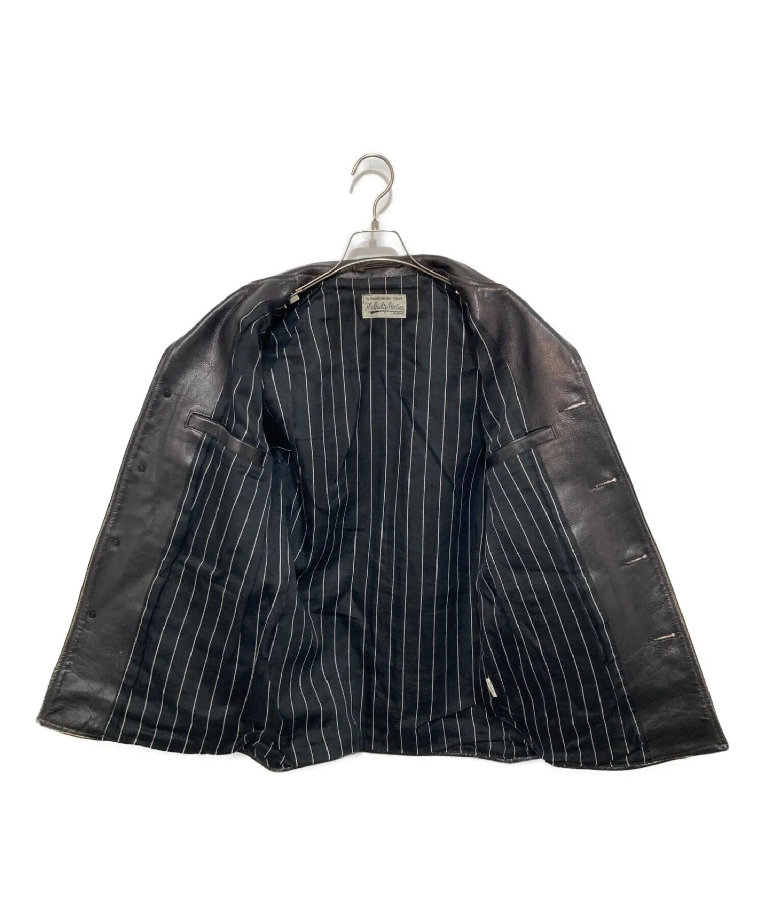 [Pre-owned] WACKO MARIA Leather Car Coat