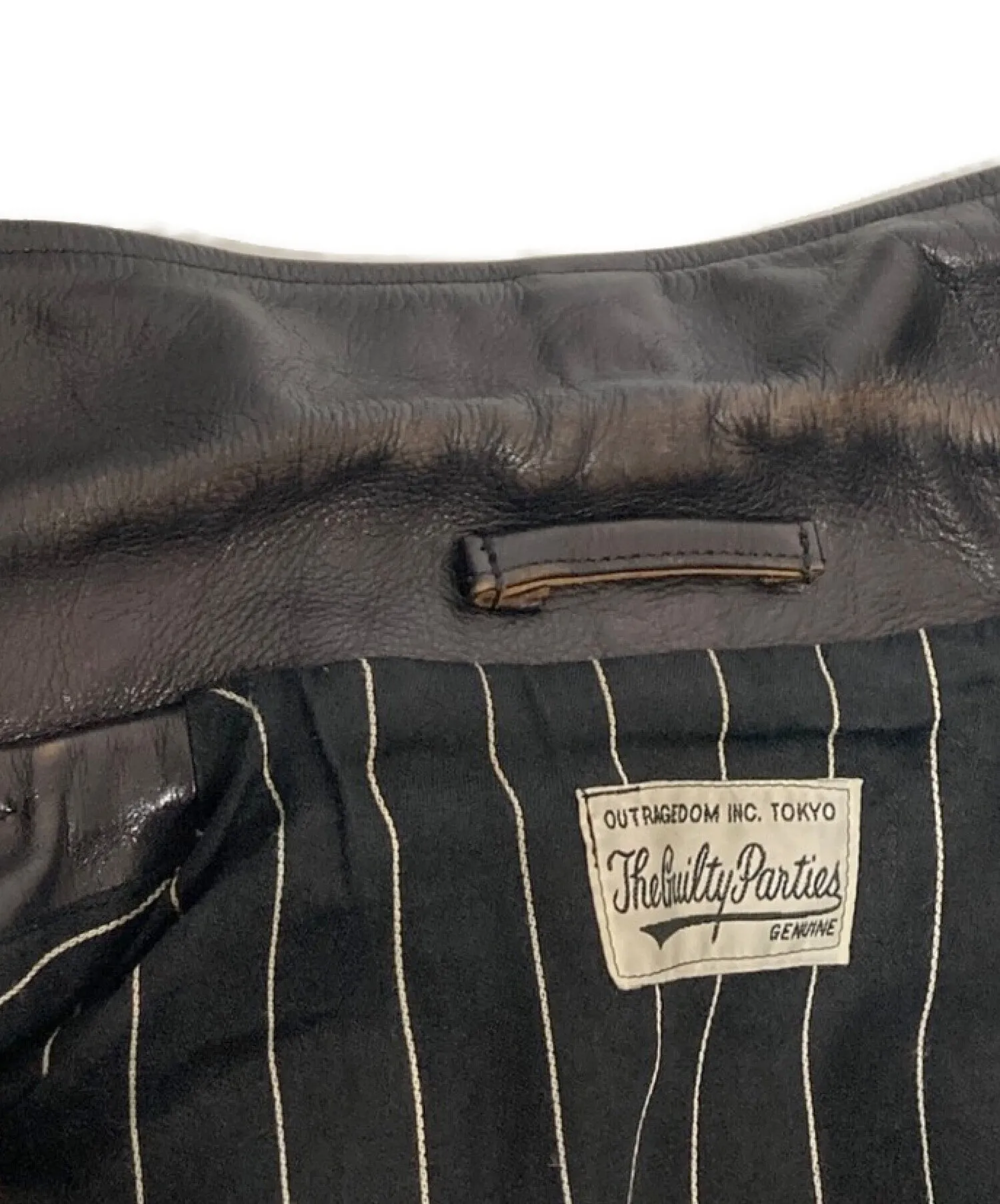 [Pre-owned] WACKO MARIA Leather Car Coat