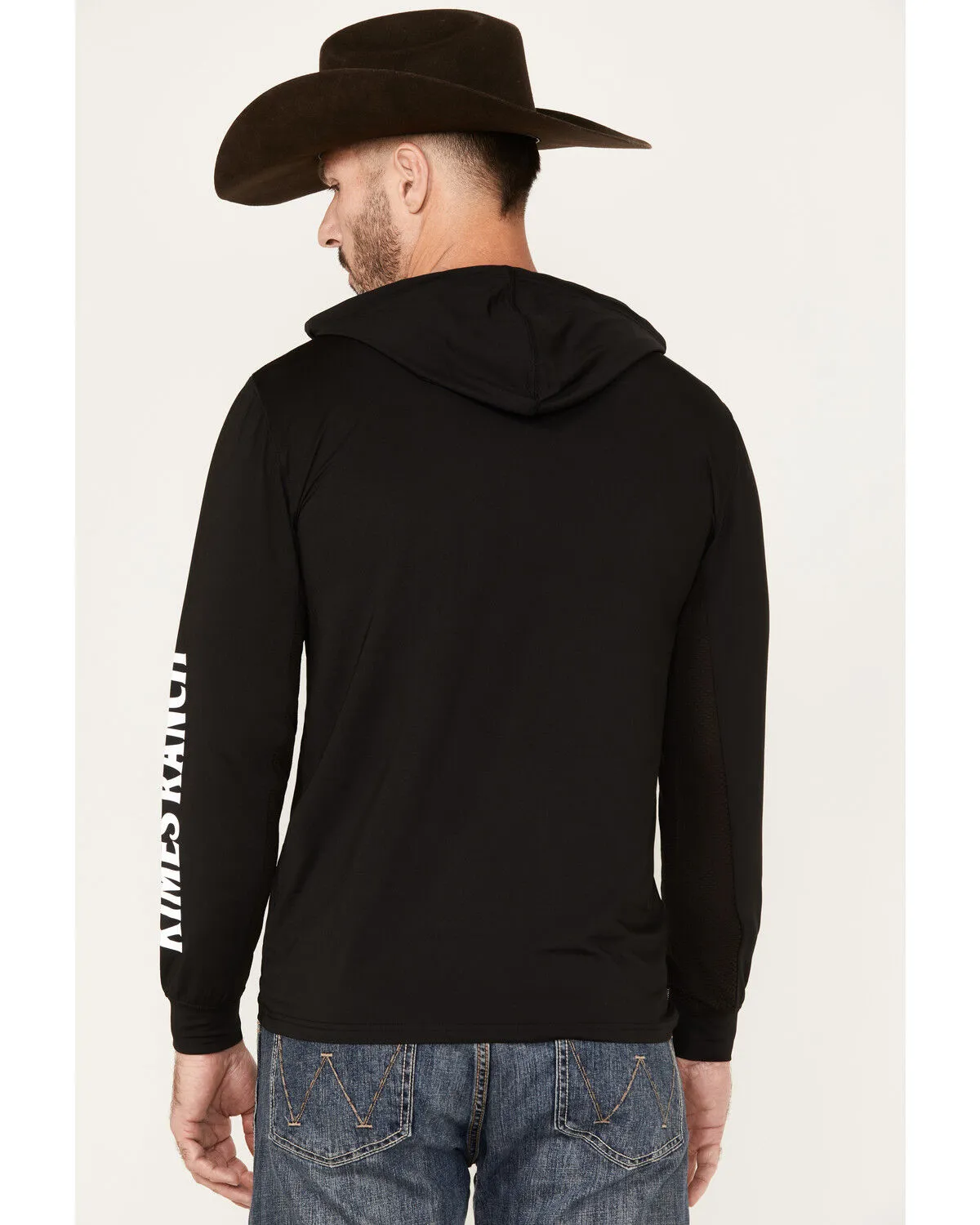 Product Name:  Kimes Ranch Men's Ninja Hood Tech Logo Long Sleeve T-Shirt