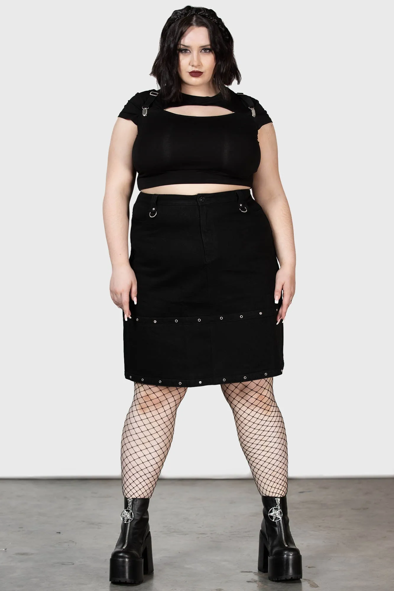 Punktured Skirt [PLUS] Resurrect