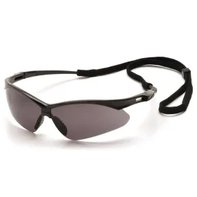 Pyramex PMXTREME Gray Anti-Fog Safety Glasses with Cord SB6320STP - Box of 12